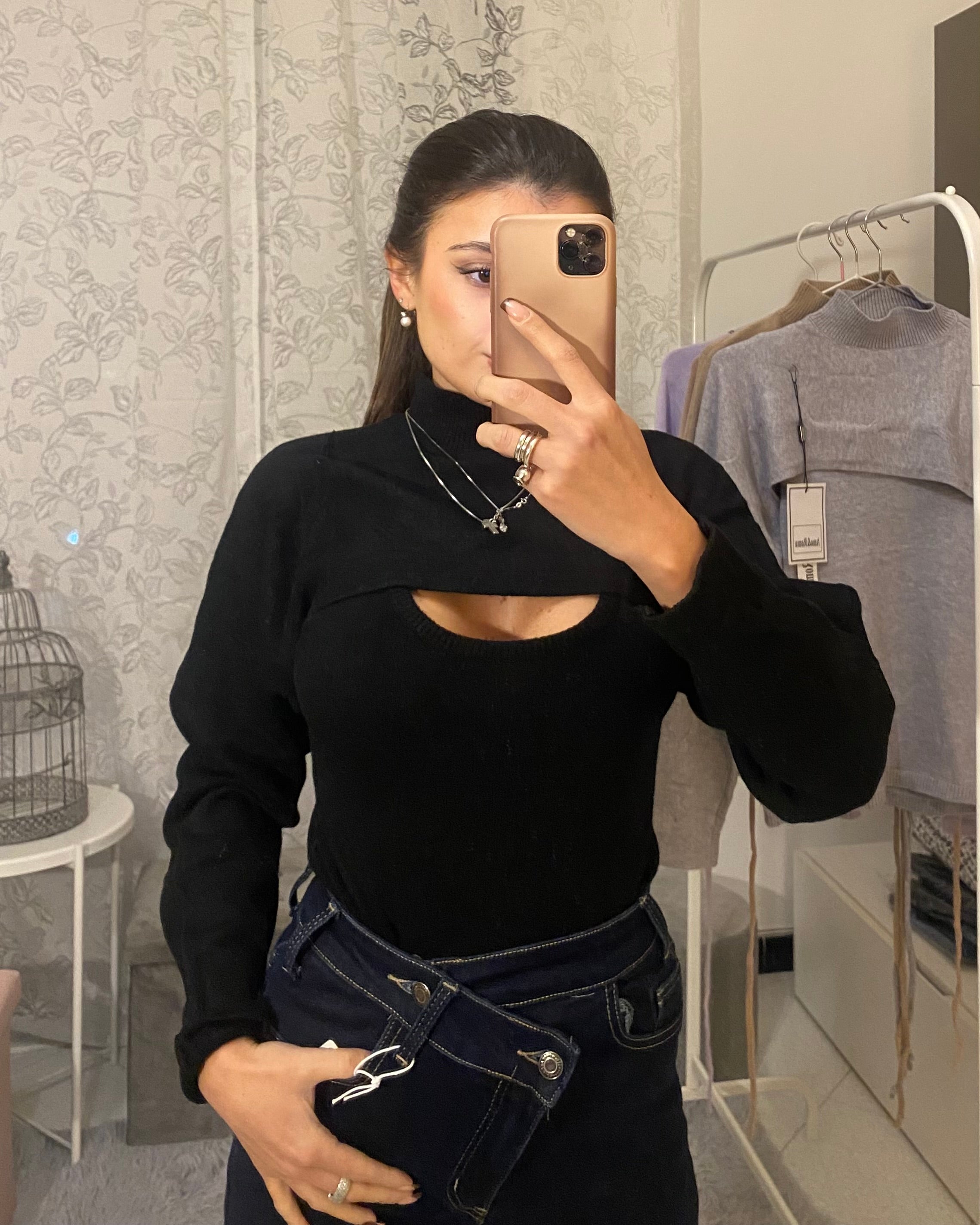 Coordinato Ginni nero