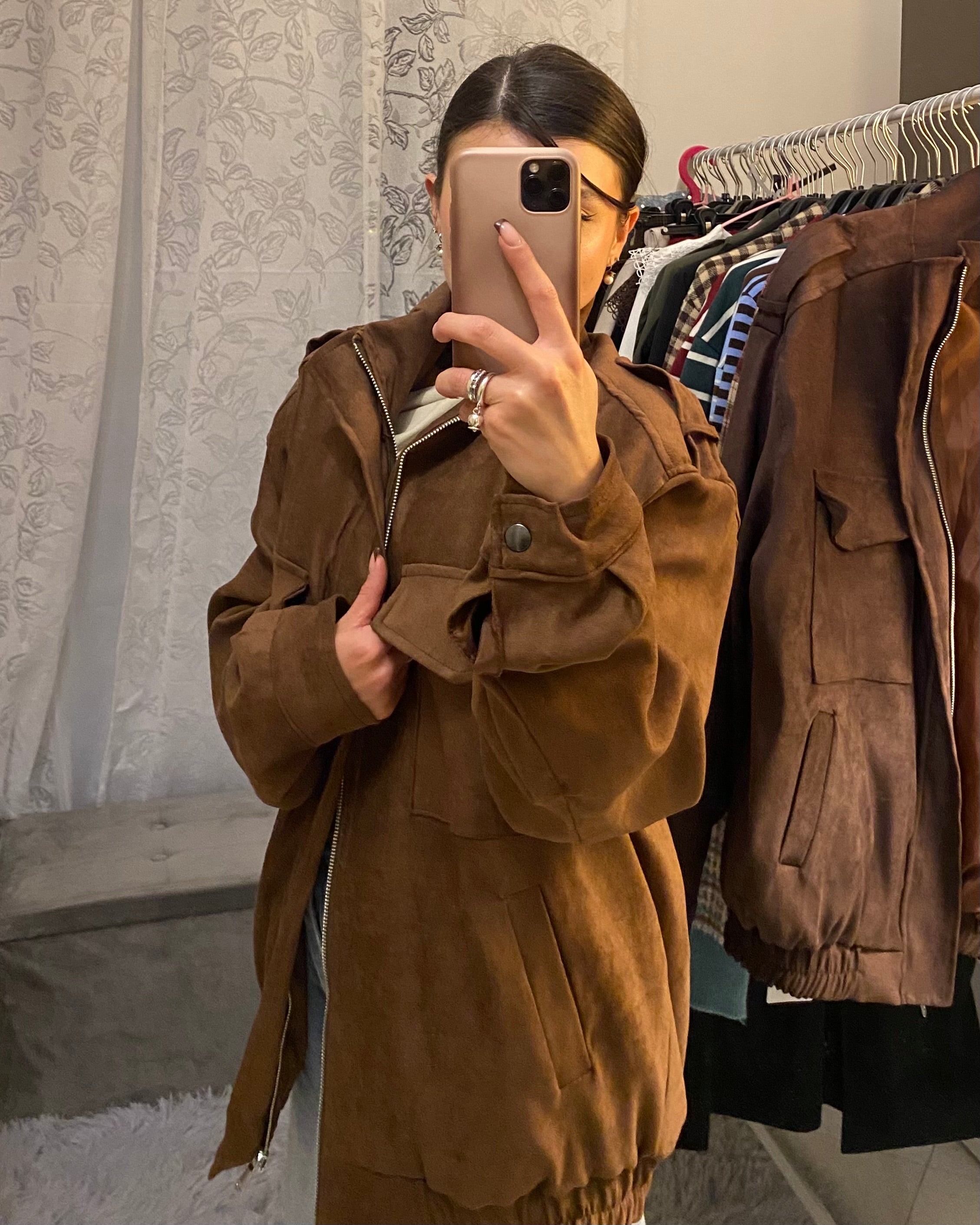 Giubbino di renna over Tabacco