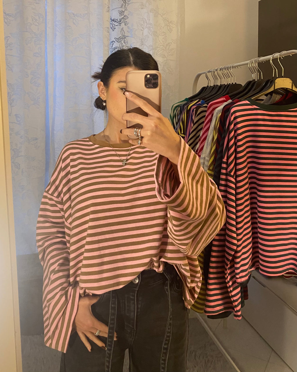 Shirt Starlet Rosa/Cammello