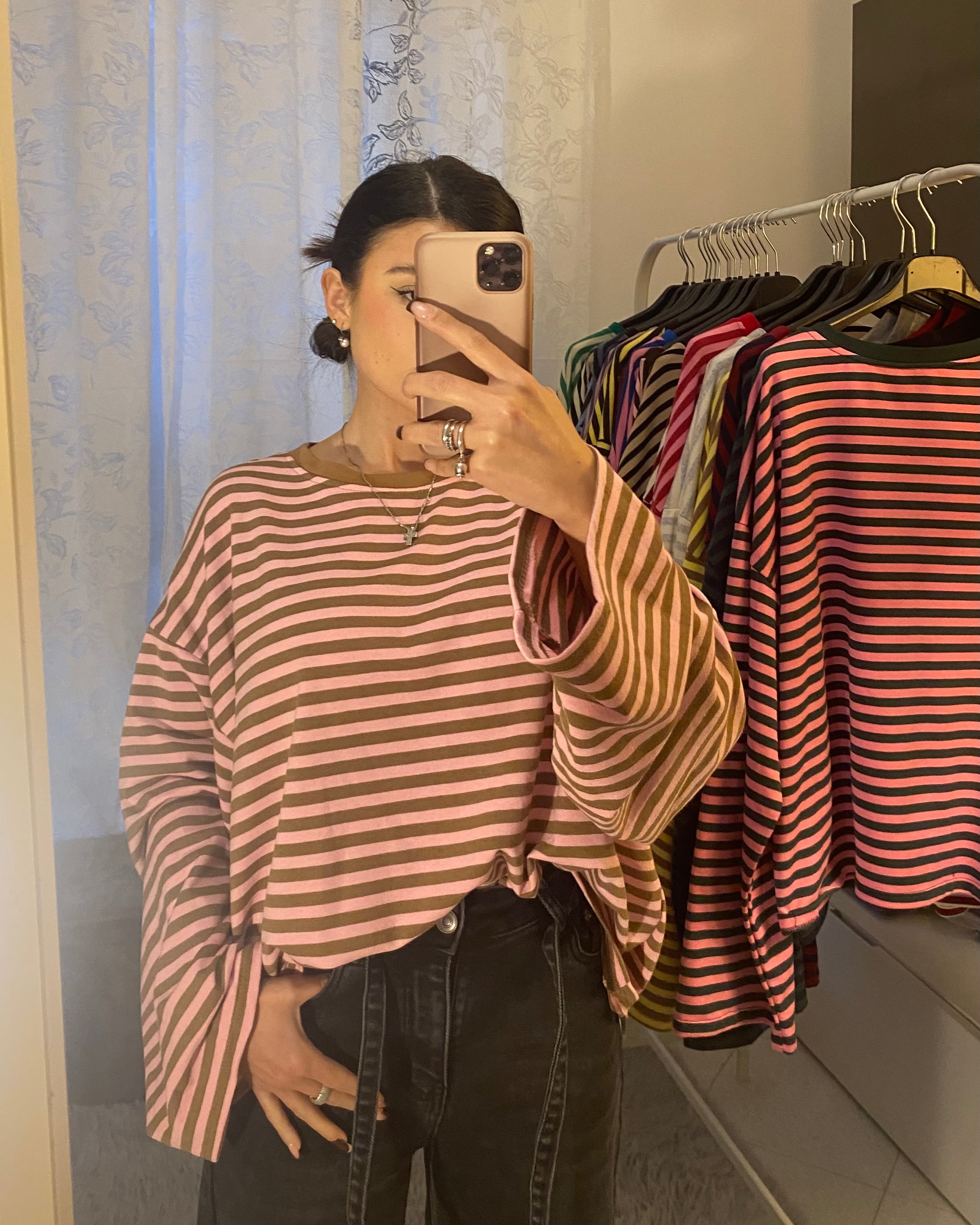 Shirt Starlet Rosa/Cammello