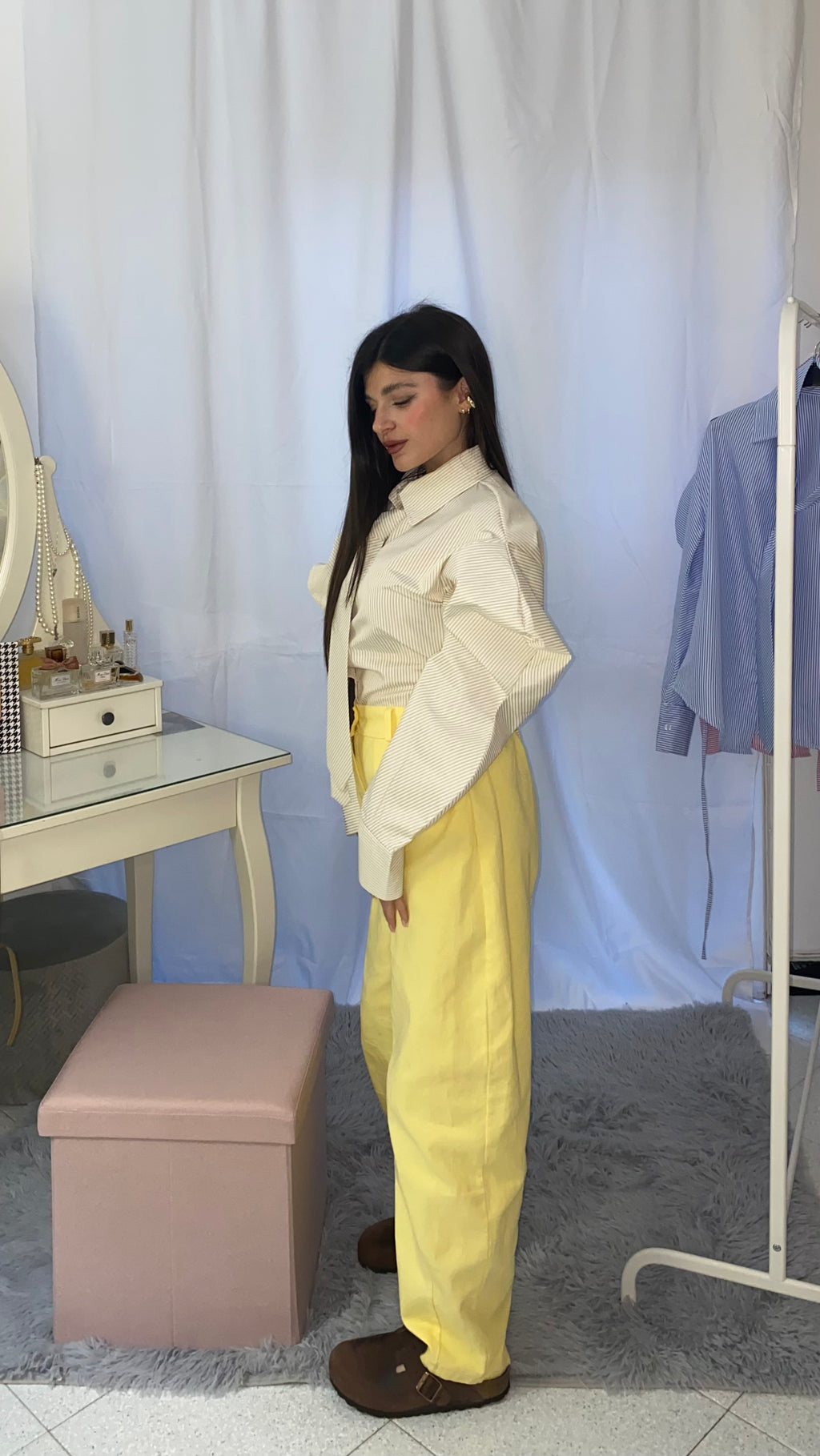 Camicia Maria gialla