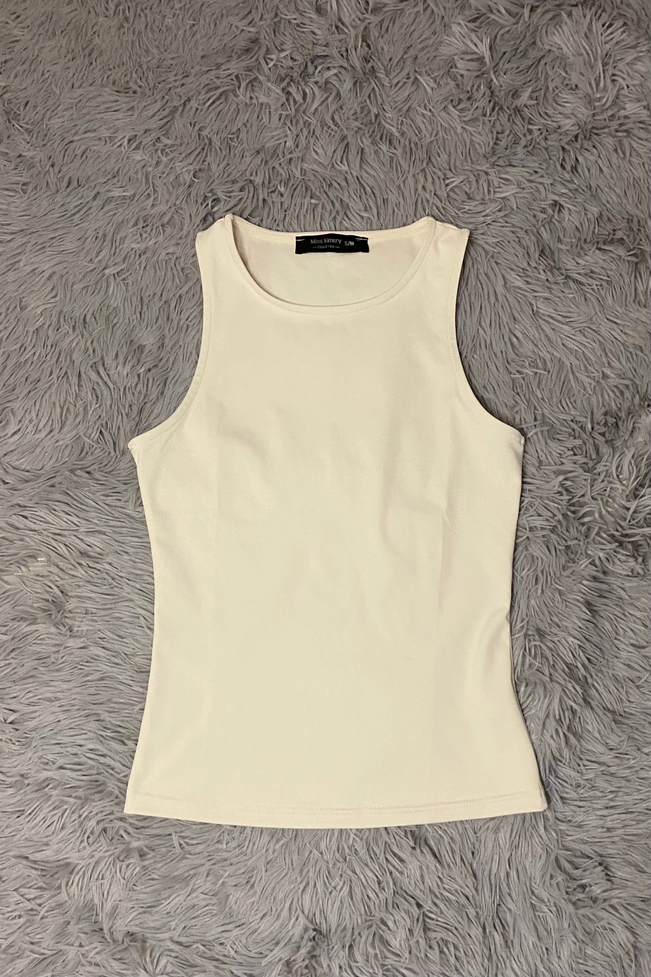 Canotta Lycra bianca