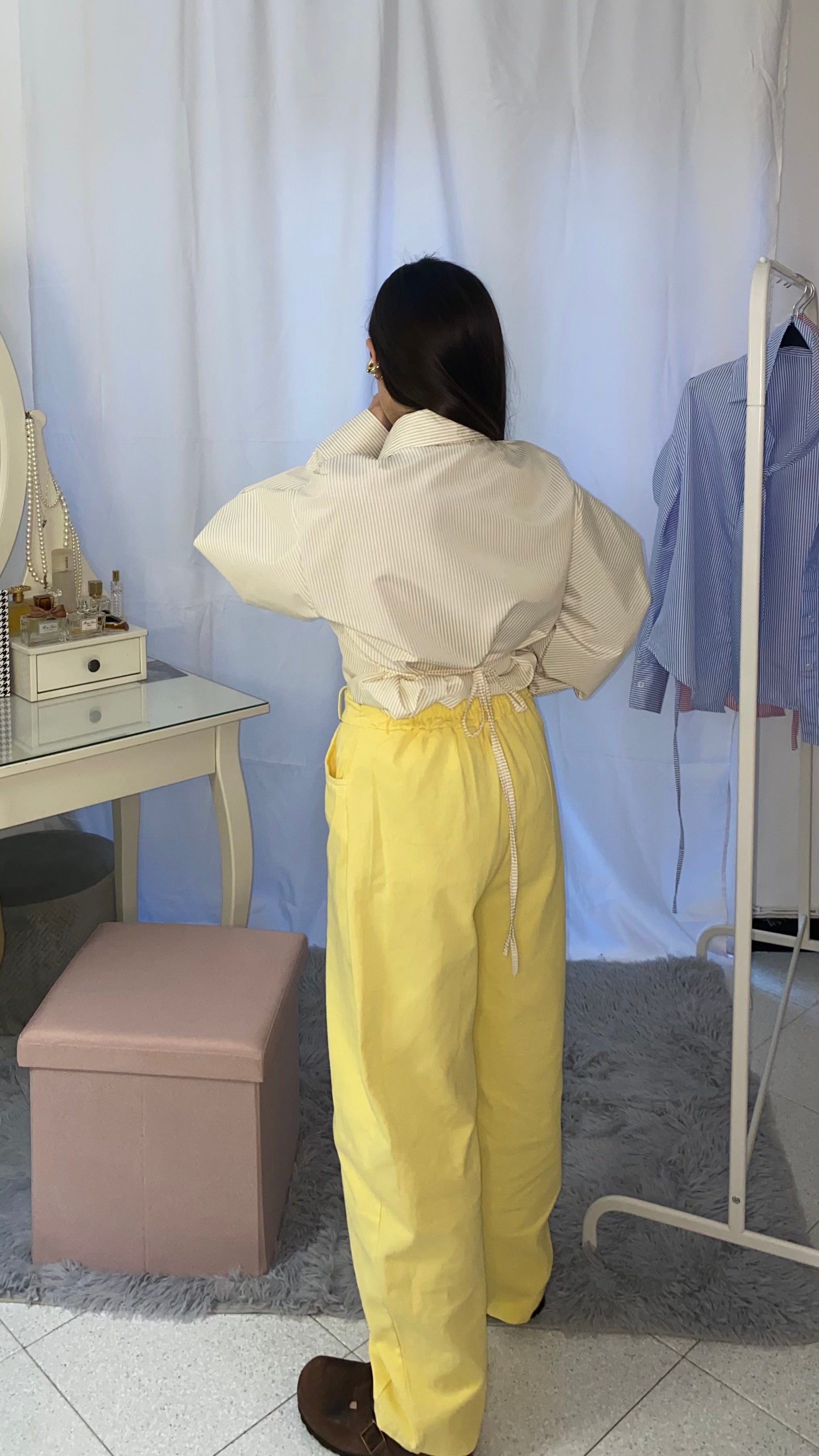 Camicia Maria gialla