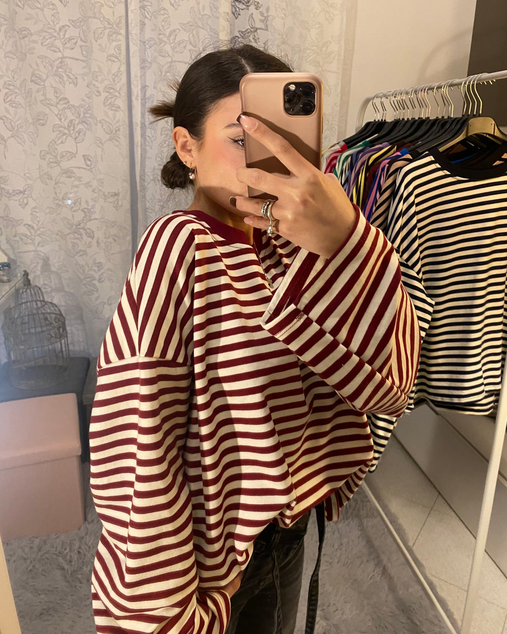 Shirt Starlet Bordeaux/Panna