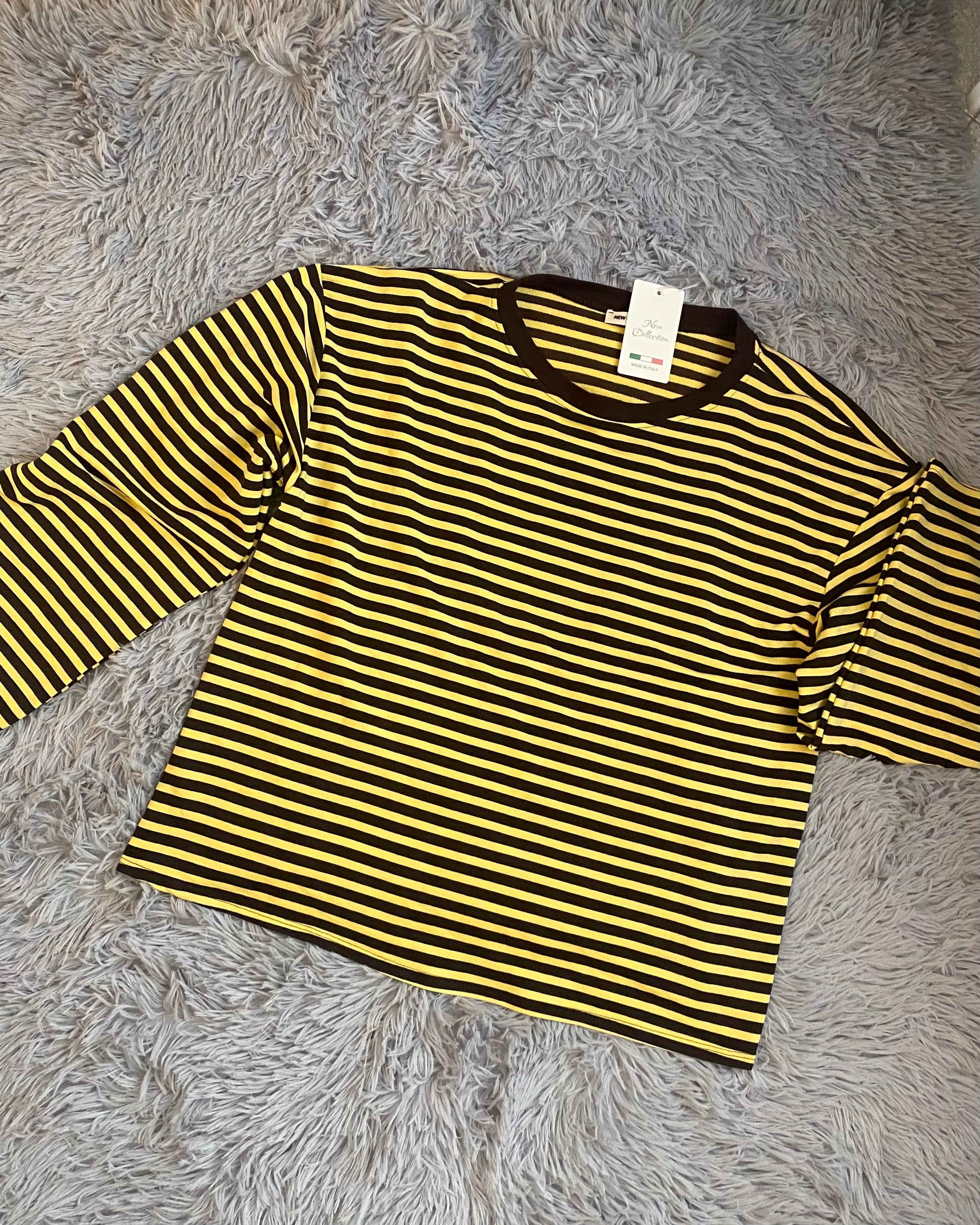 Shirt Starlet Gialla e marrone