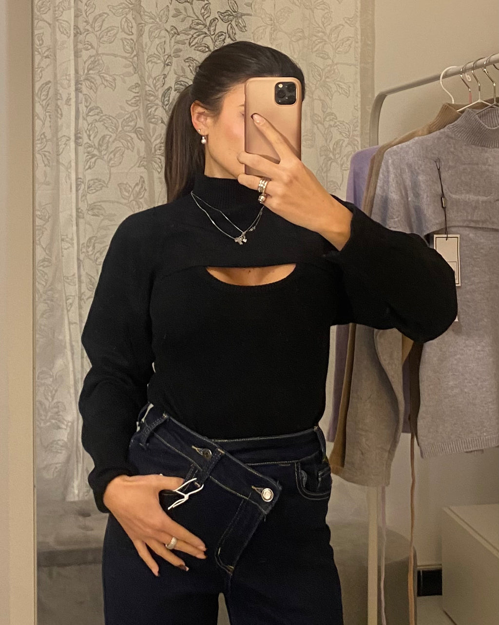 Coordinato Ginni nero