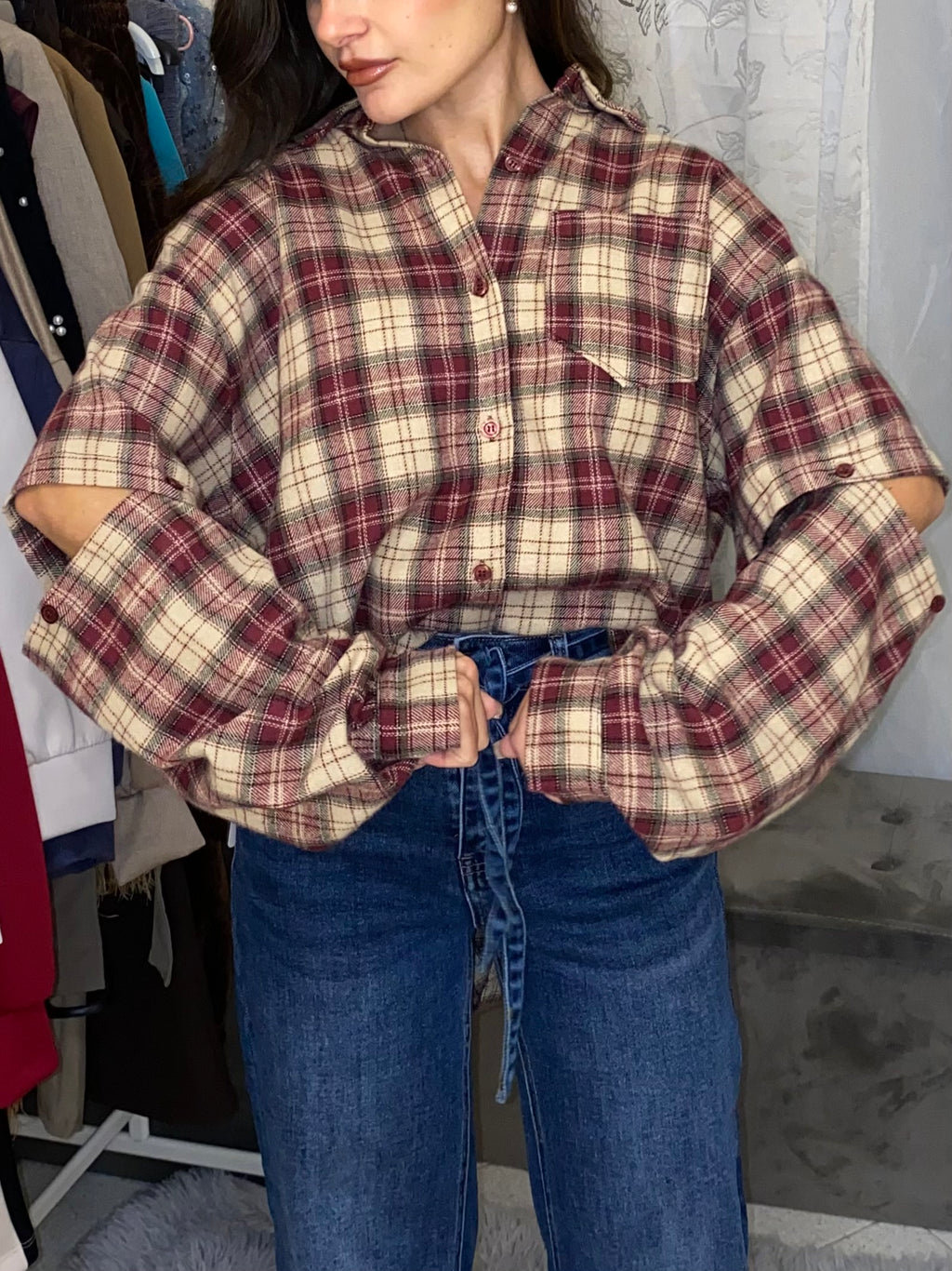 Camicia Flan manica scomponibile