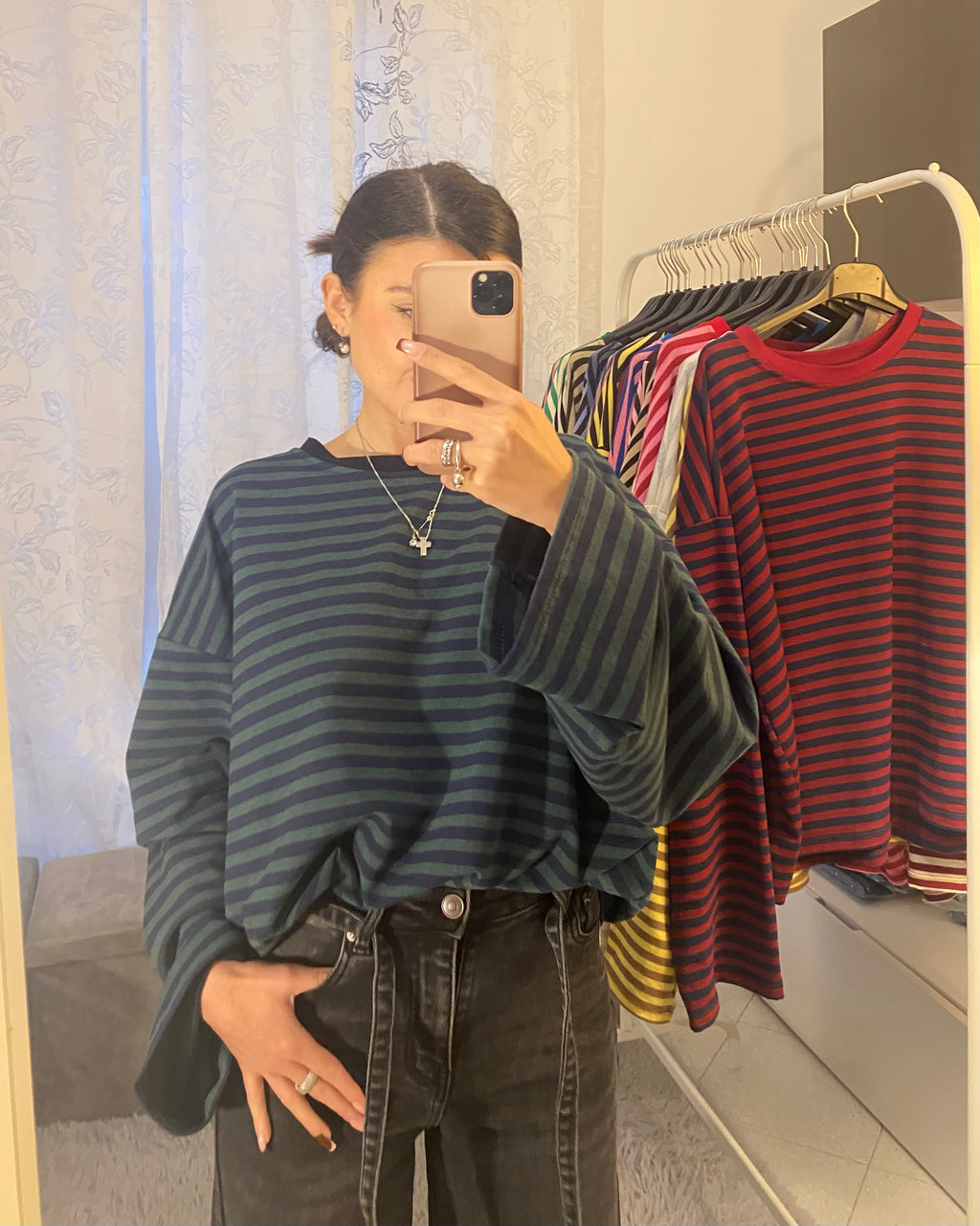 Shirt Starlet Blu notte/Verde scuro