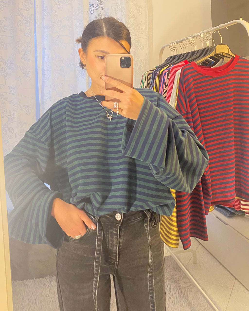 Shirt Starlet Blu notte/Verde scuro