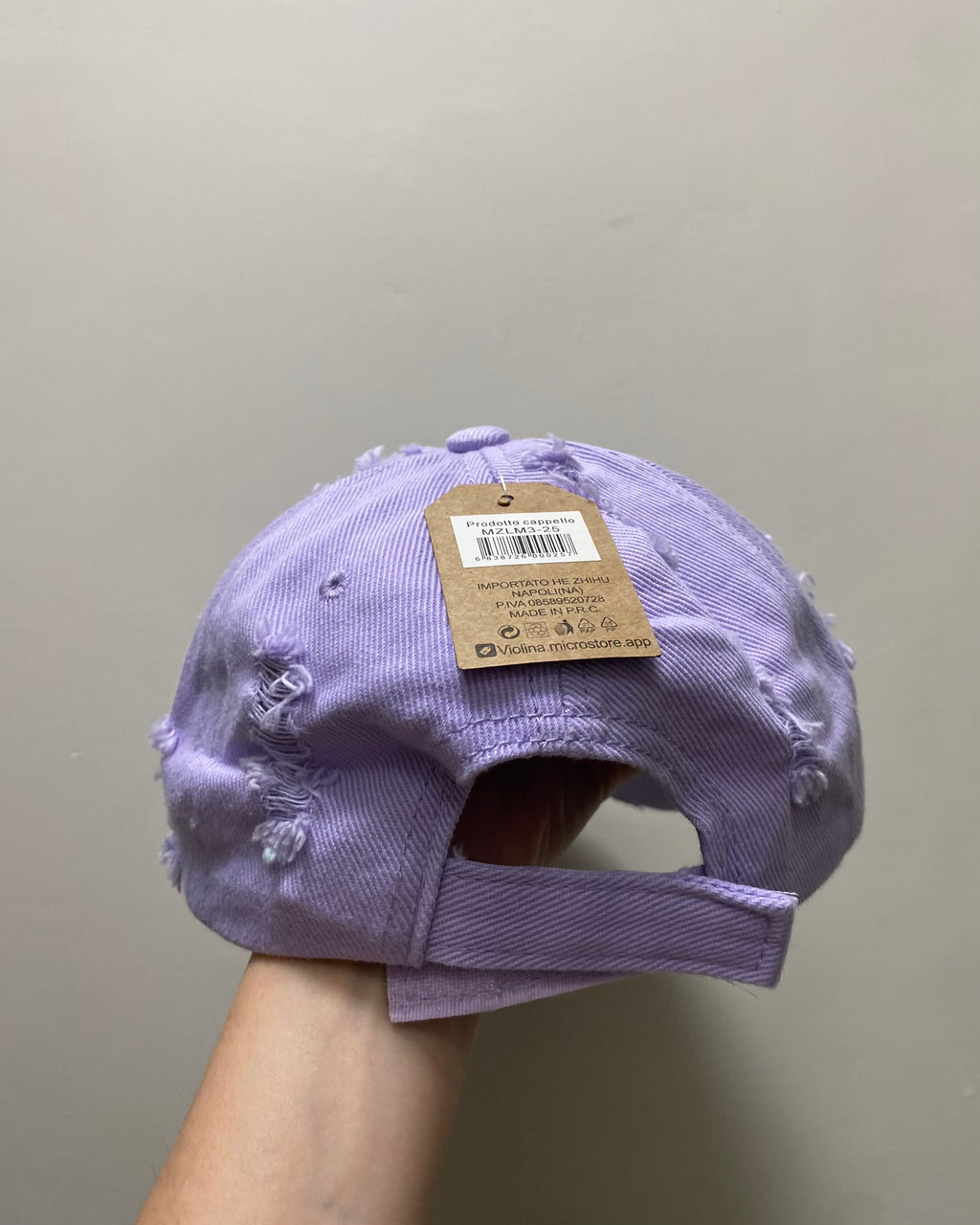 Berretto Topboy lilla