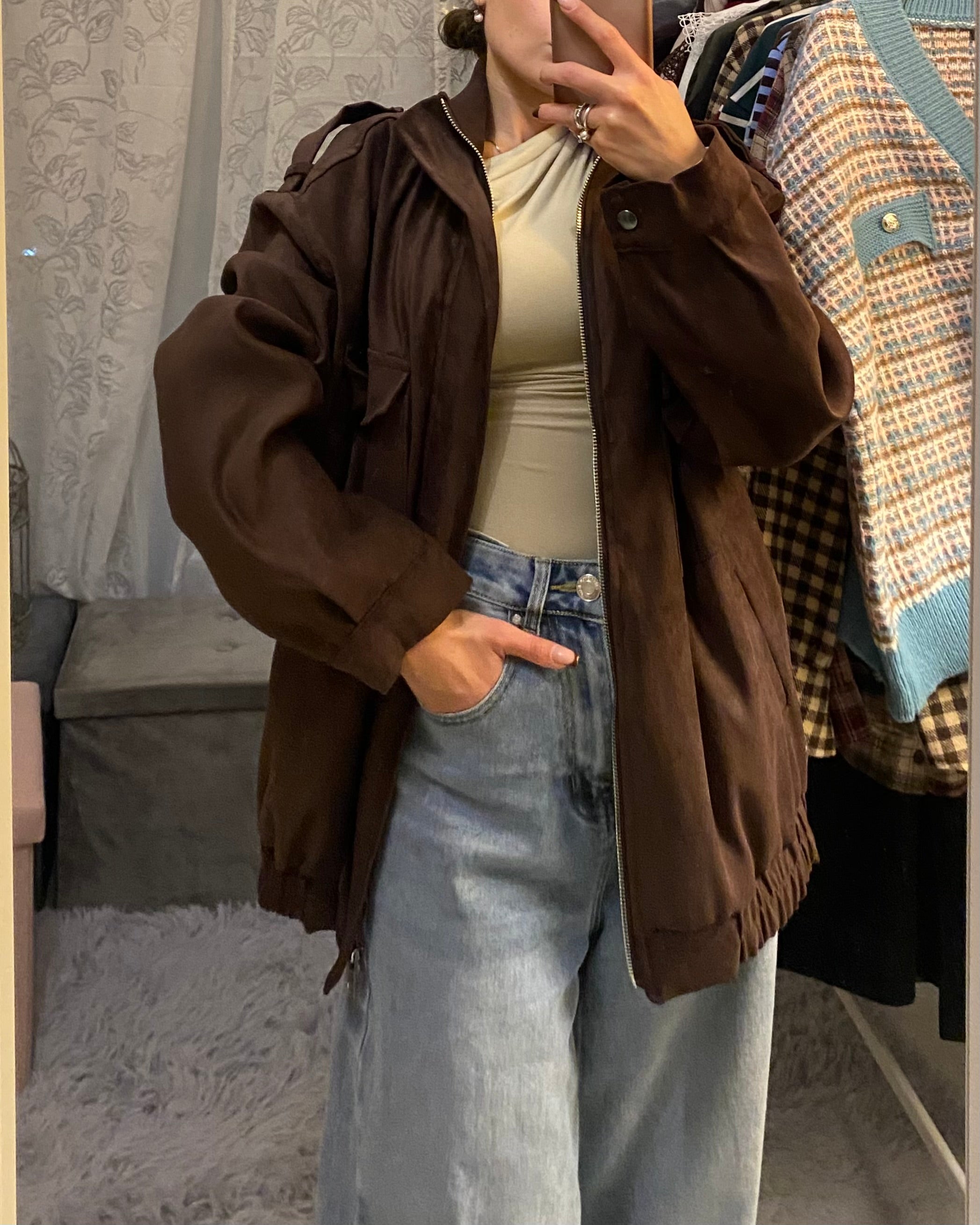 Giubbino renna over Testa di Moro