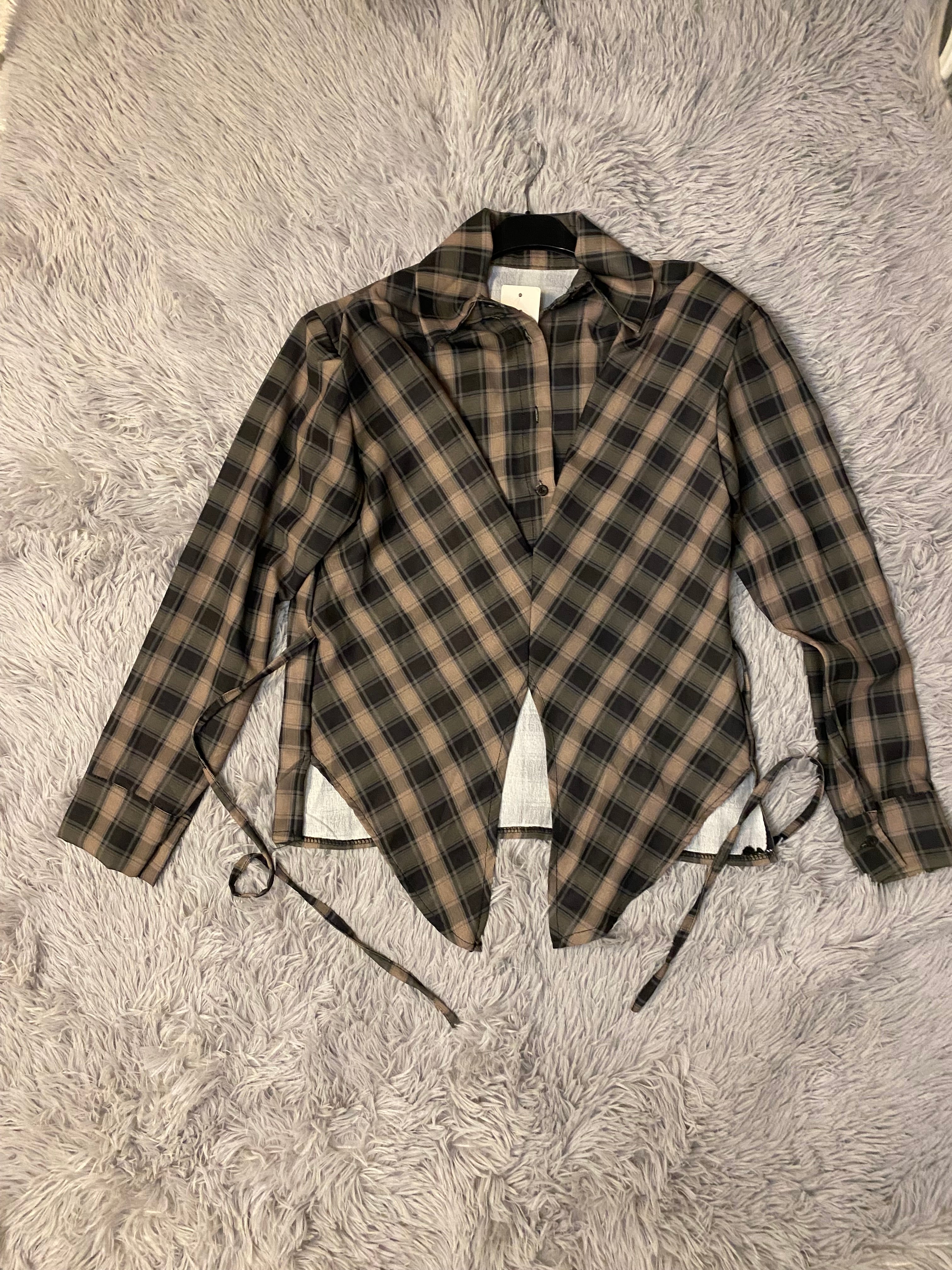 Camicia Anna verde militare