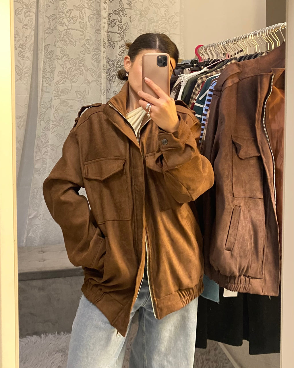 Giubbino di renna over Tabacco