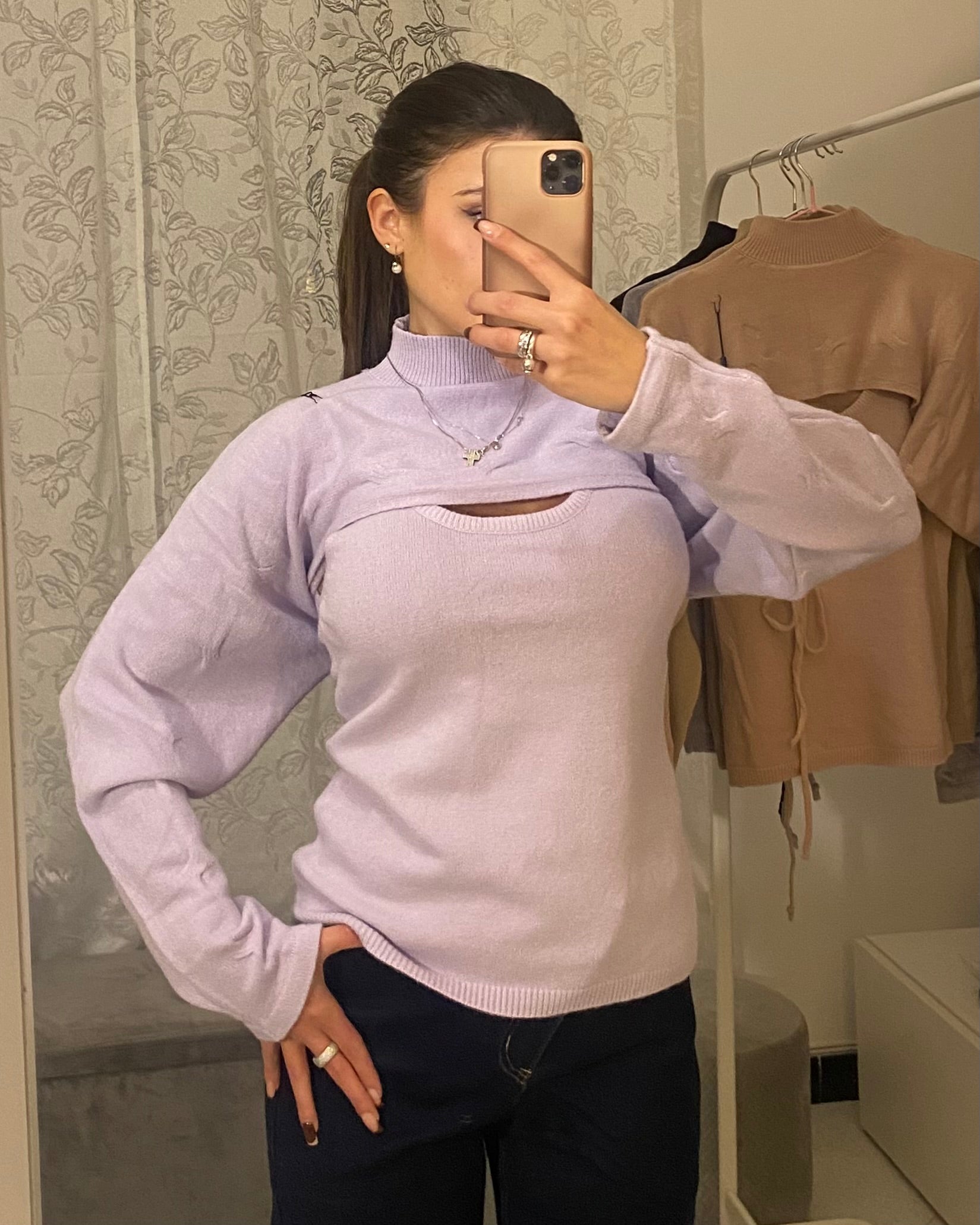 Coordinato Ginni lilla