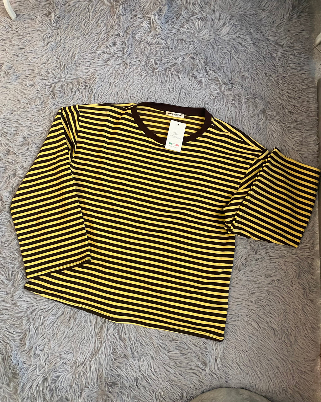 Shirt Starlet Gialla e marrone