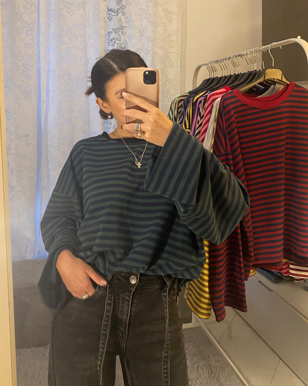 Shirt Starlet Blu notte/Verde scuro