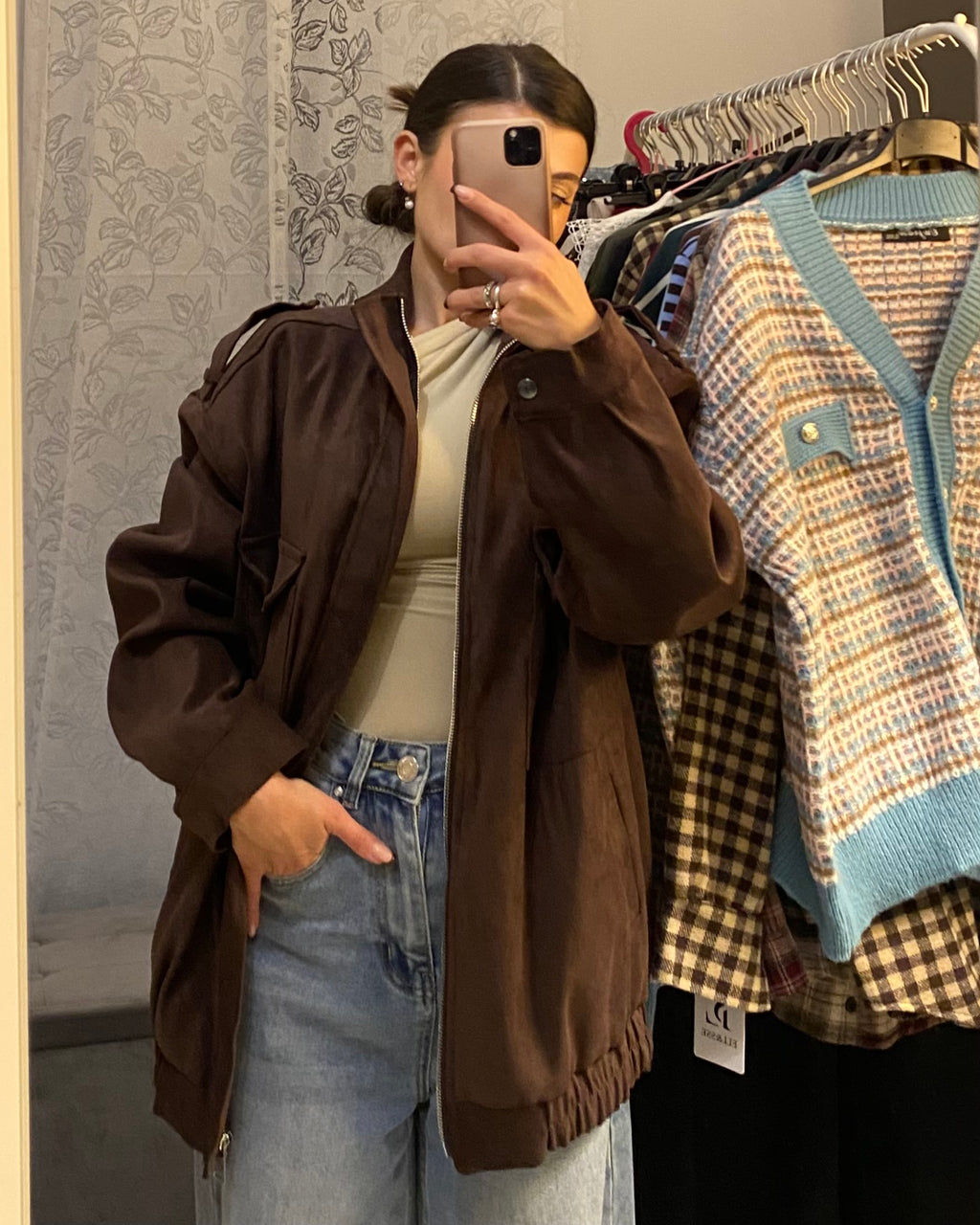 Giubbino renna over Testa di Moro