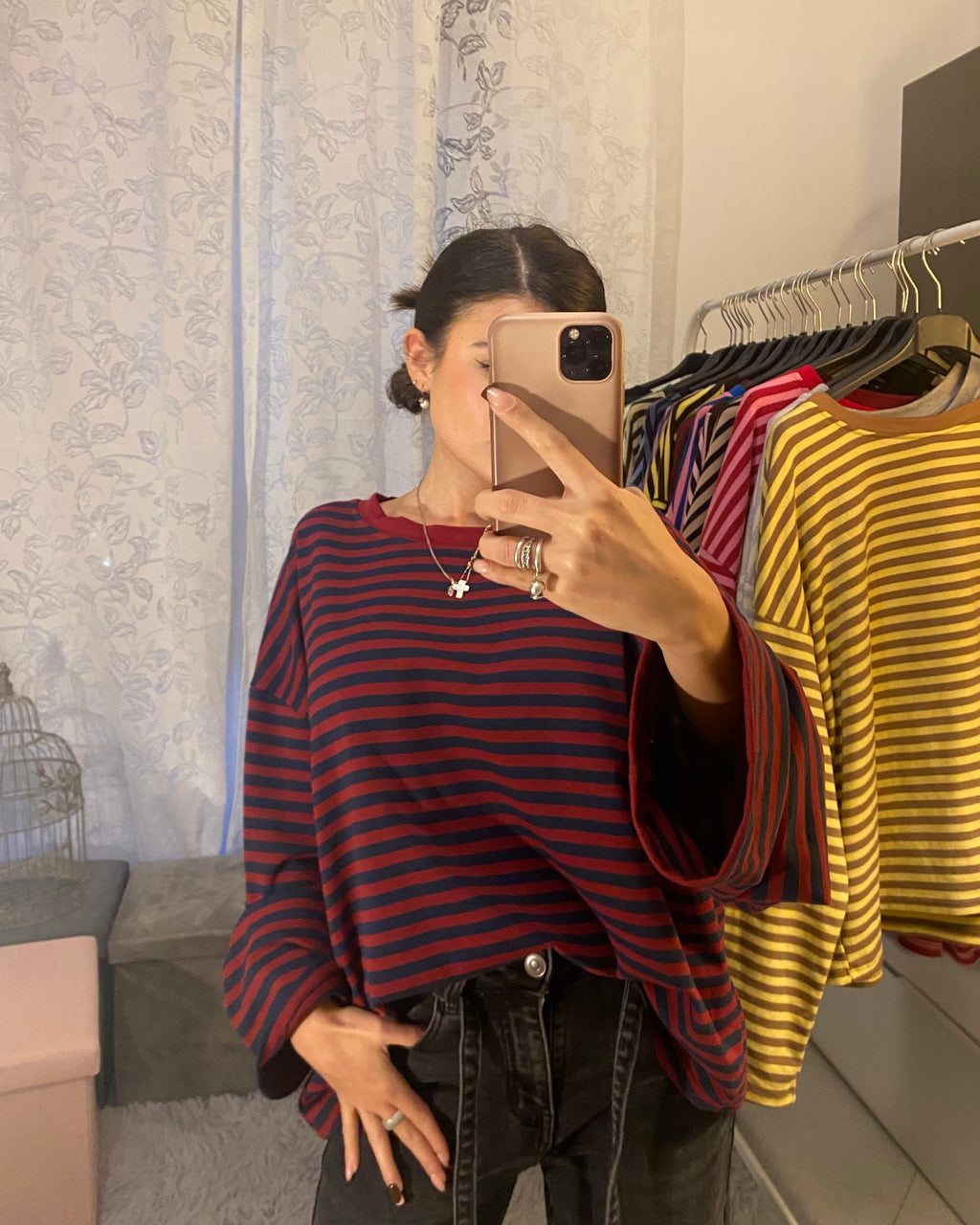 Shirt Starlet Blu/Bordeaux