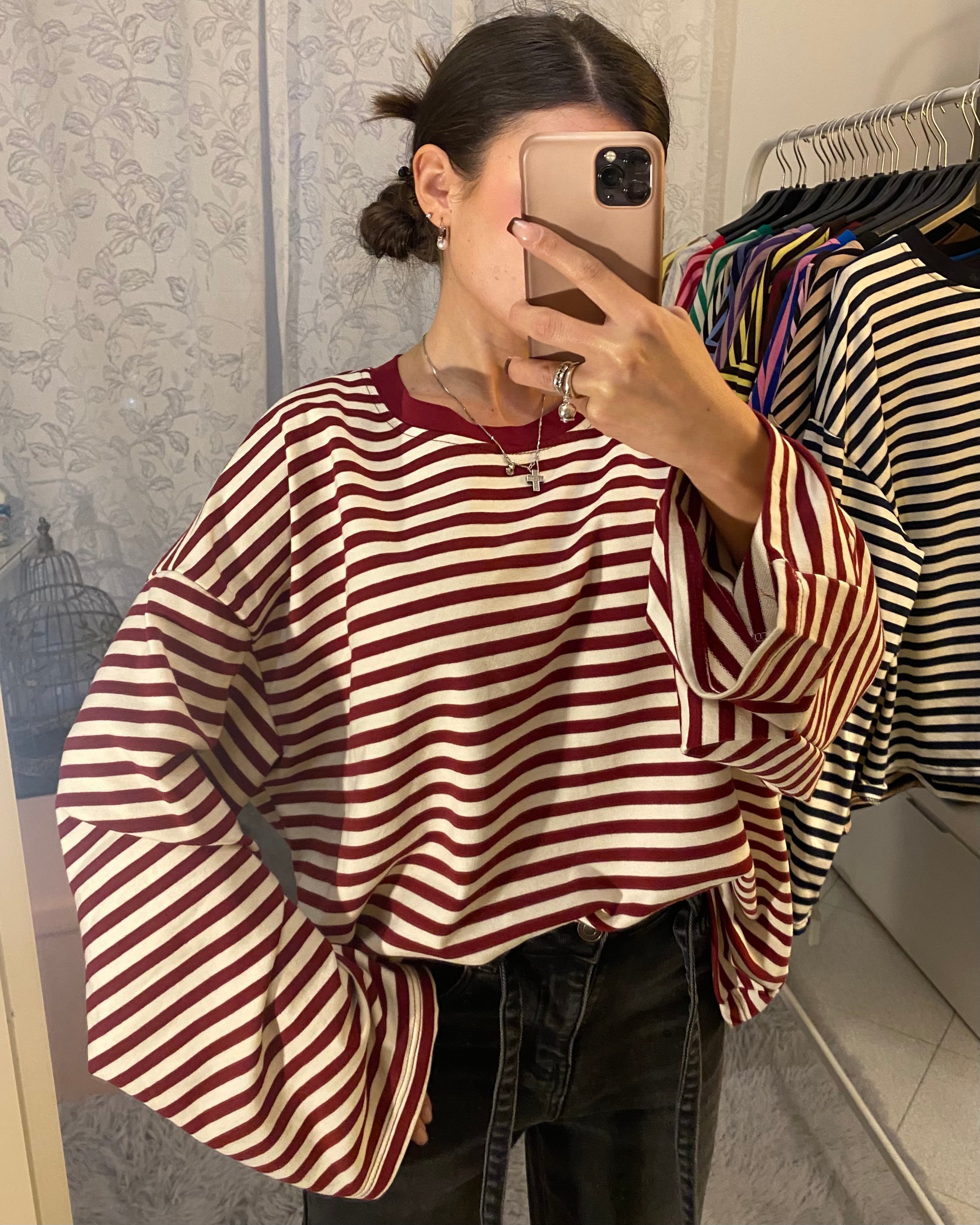 Shirt Starlet Bordeaux/Panna