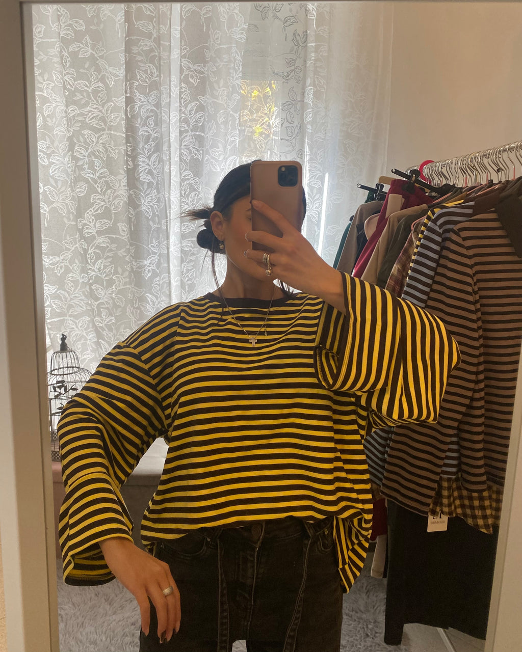 Shirt Starlet Gialla e marrone