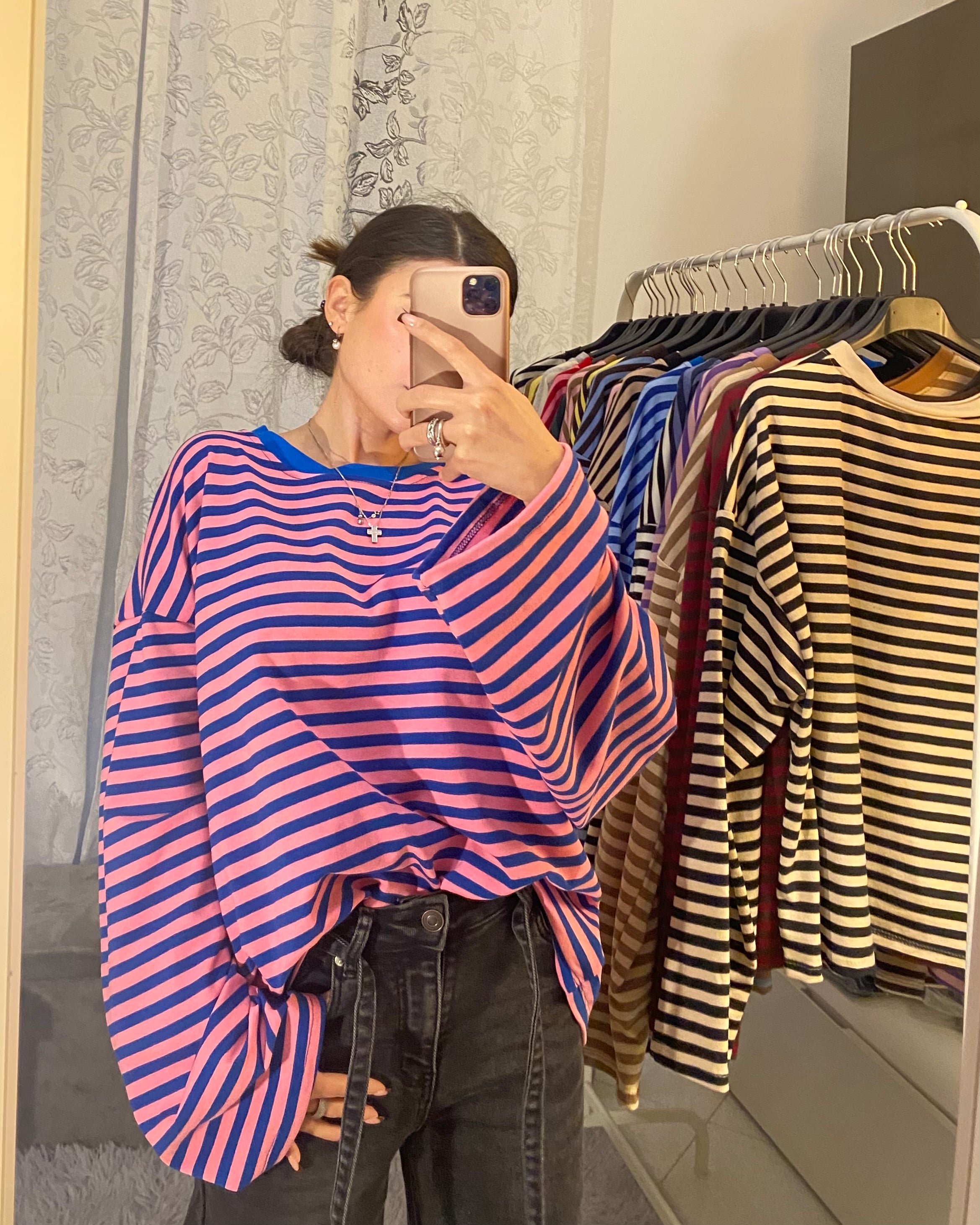 Shirt Starlet Blu elettrico/Fucsia