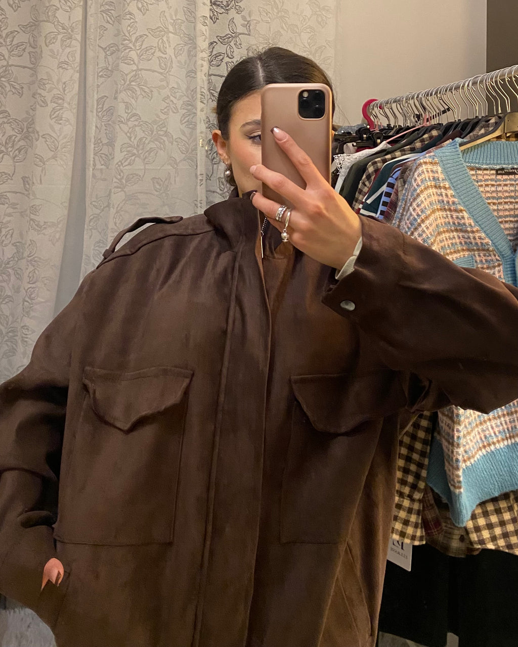 Giubbino renna over Testa di Moro