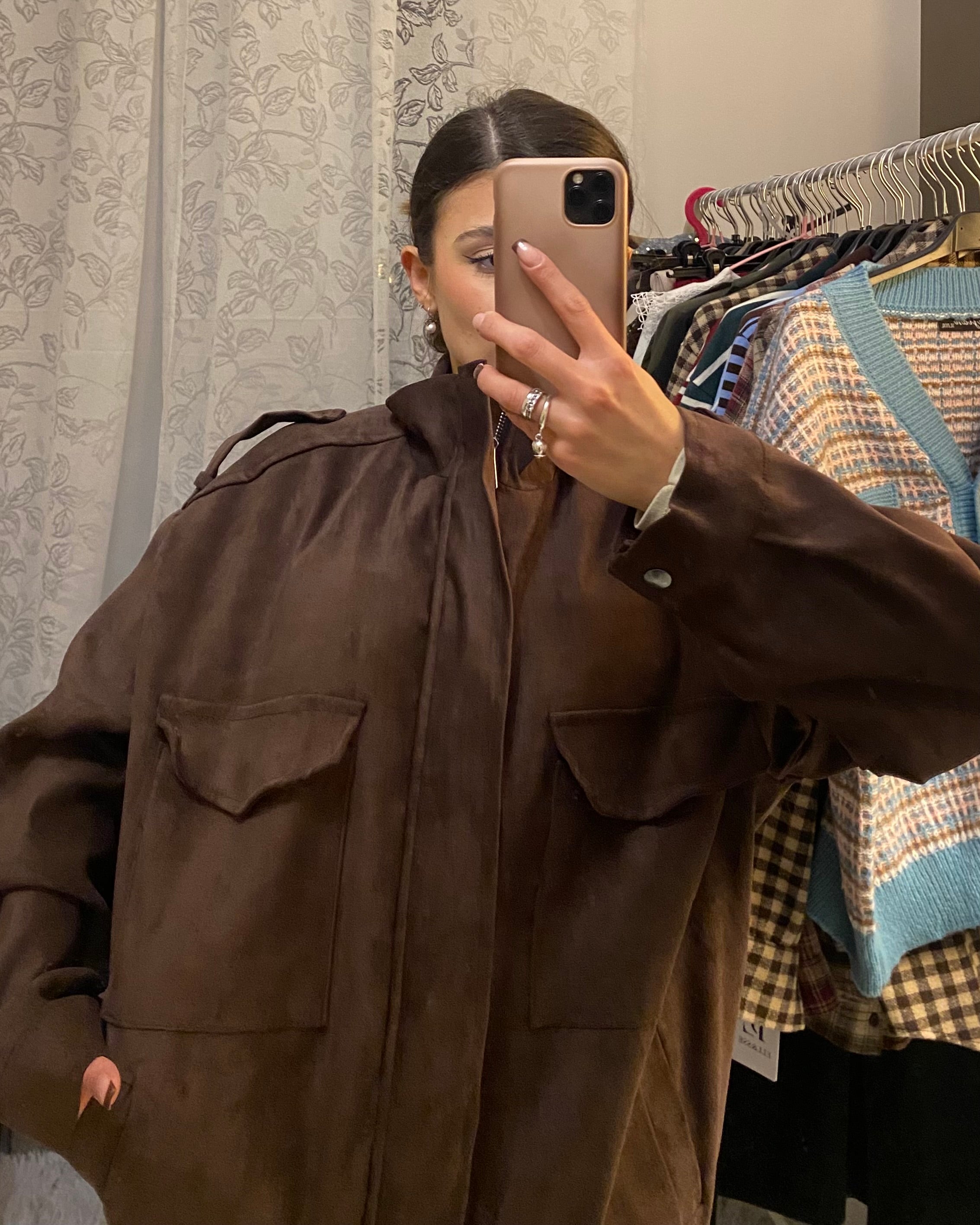 Giubbino renna over Testa di Moro