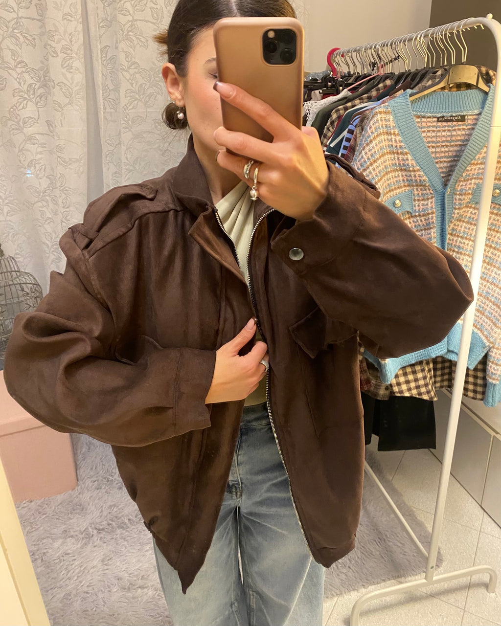 Giubbino renna over Testa di Moro