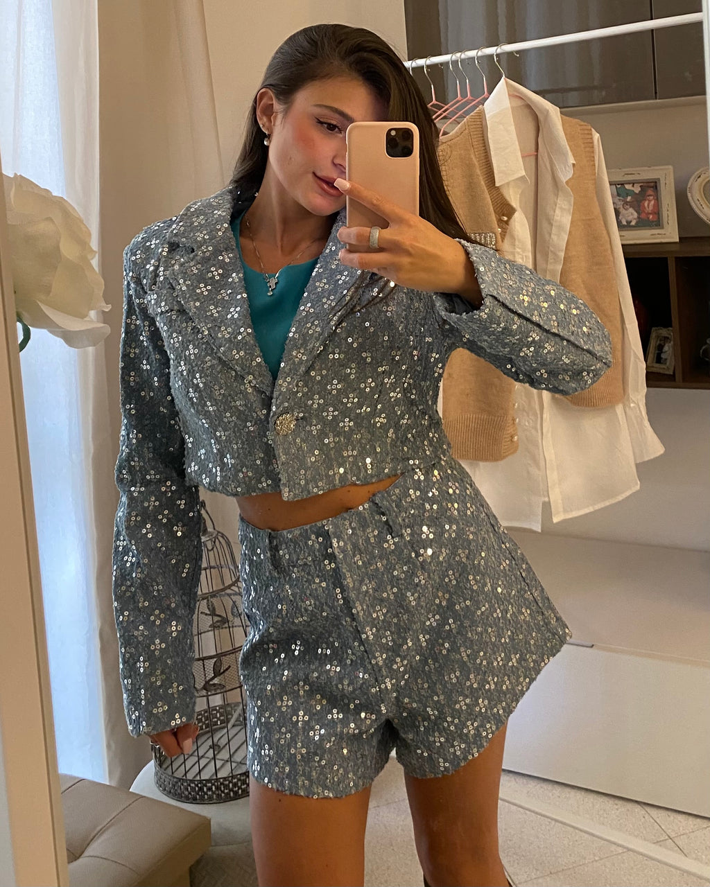 Coordinato CIELO PAILLETTES