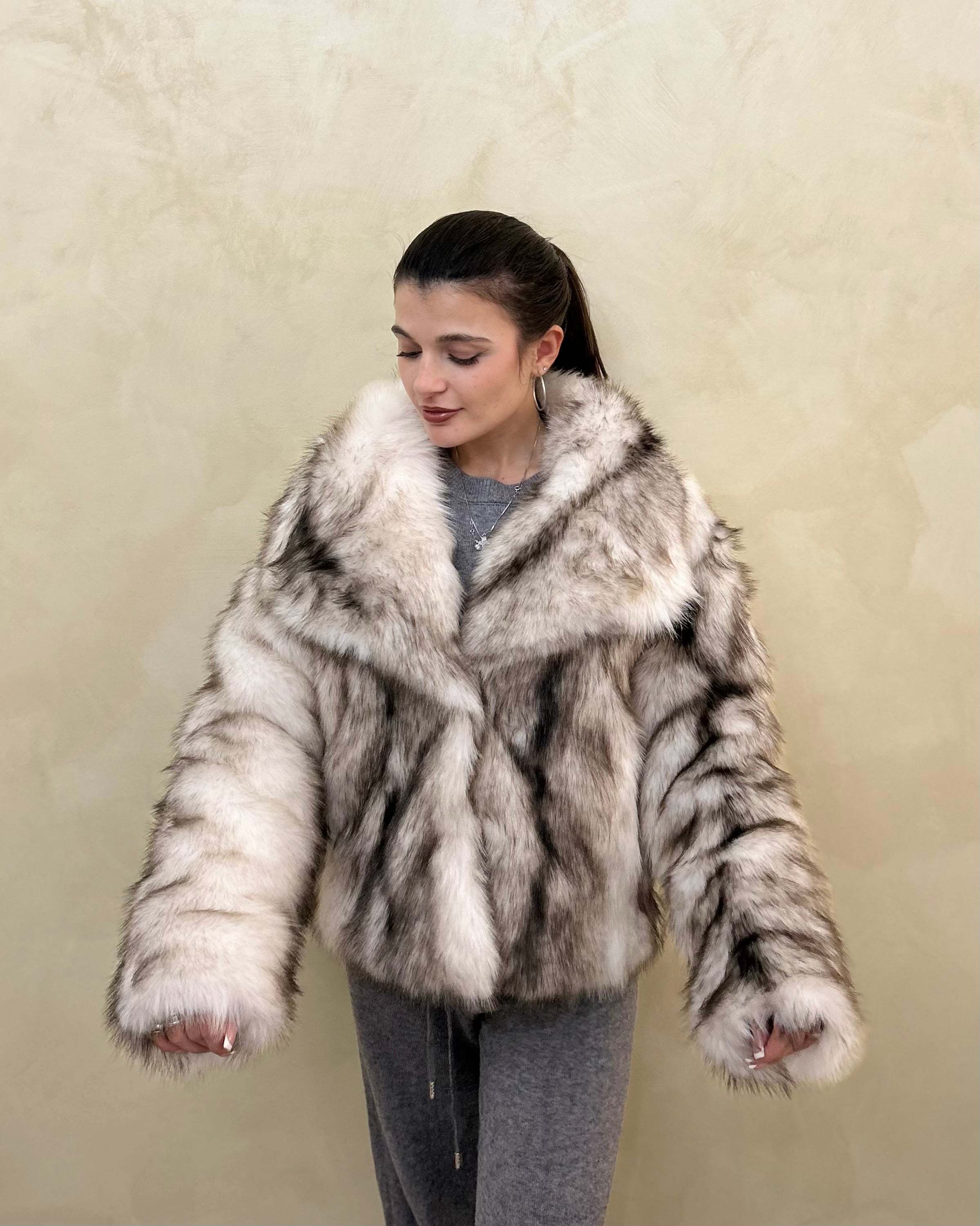 Pelliccia White Cortina