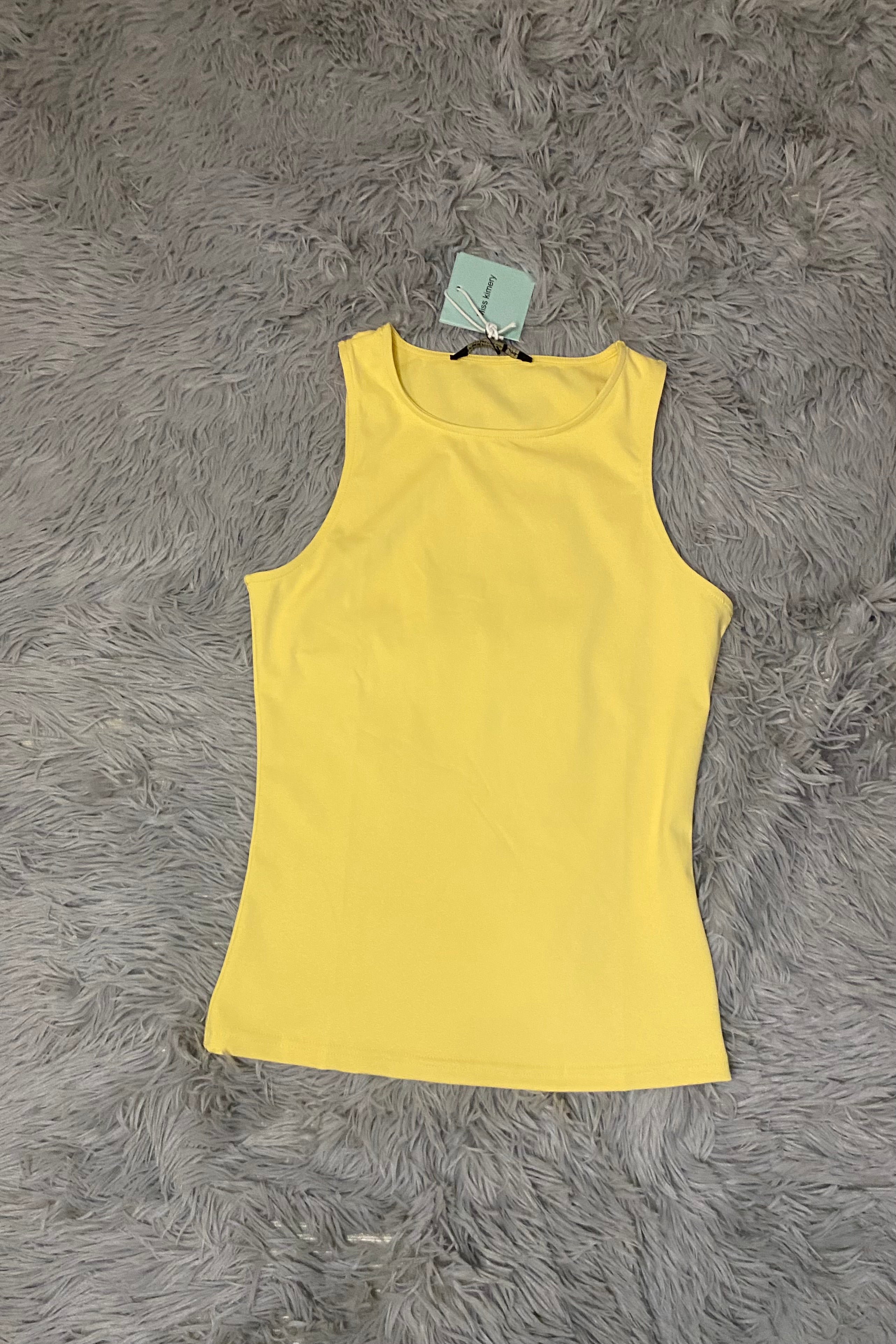 Canotta Lycra gialla