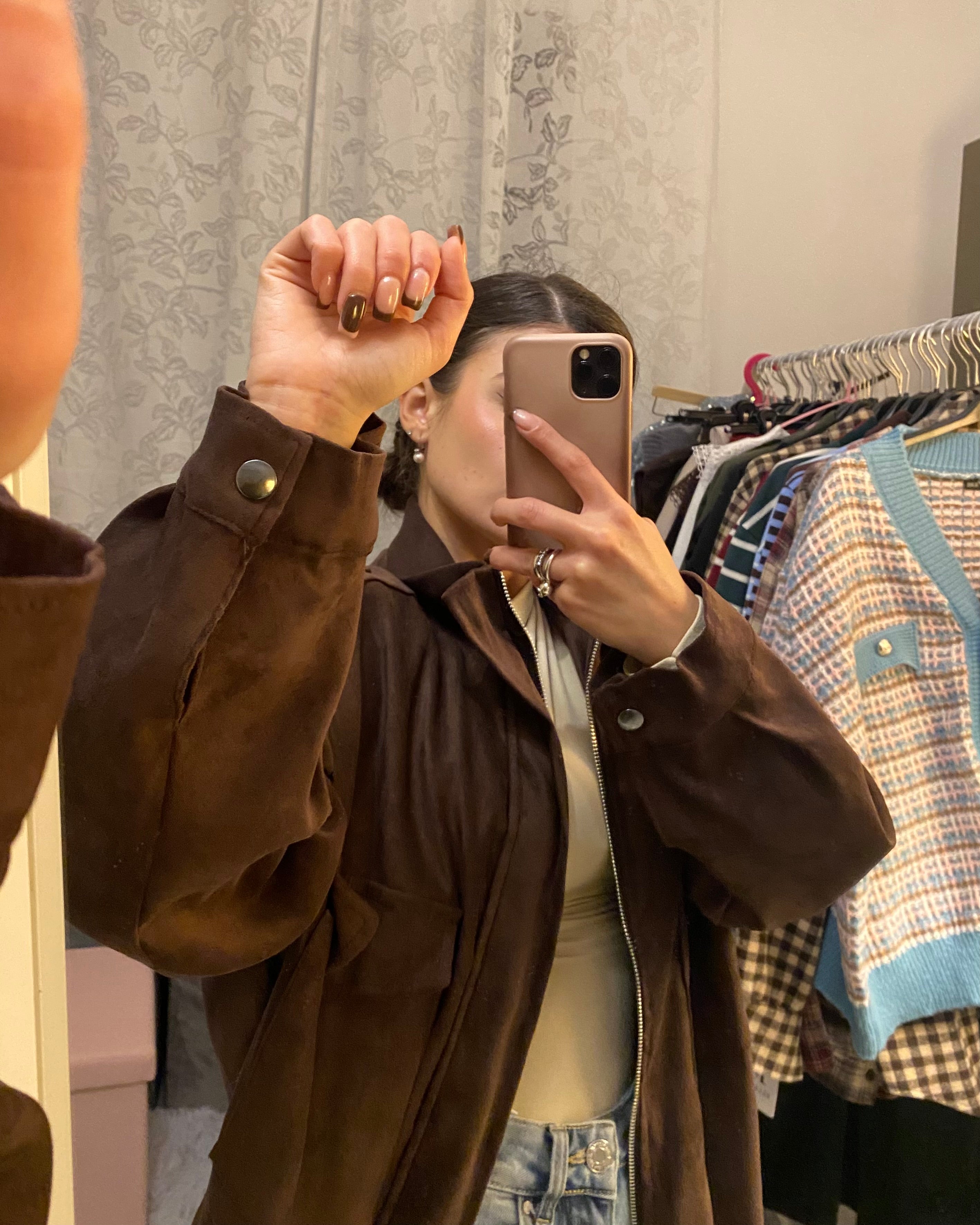 Giubbino renna over Testa di Moro