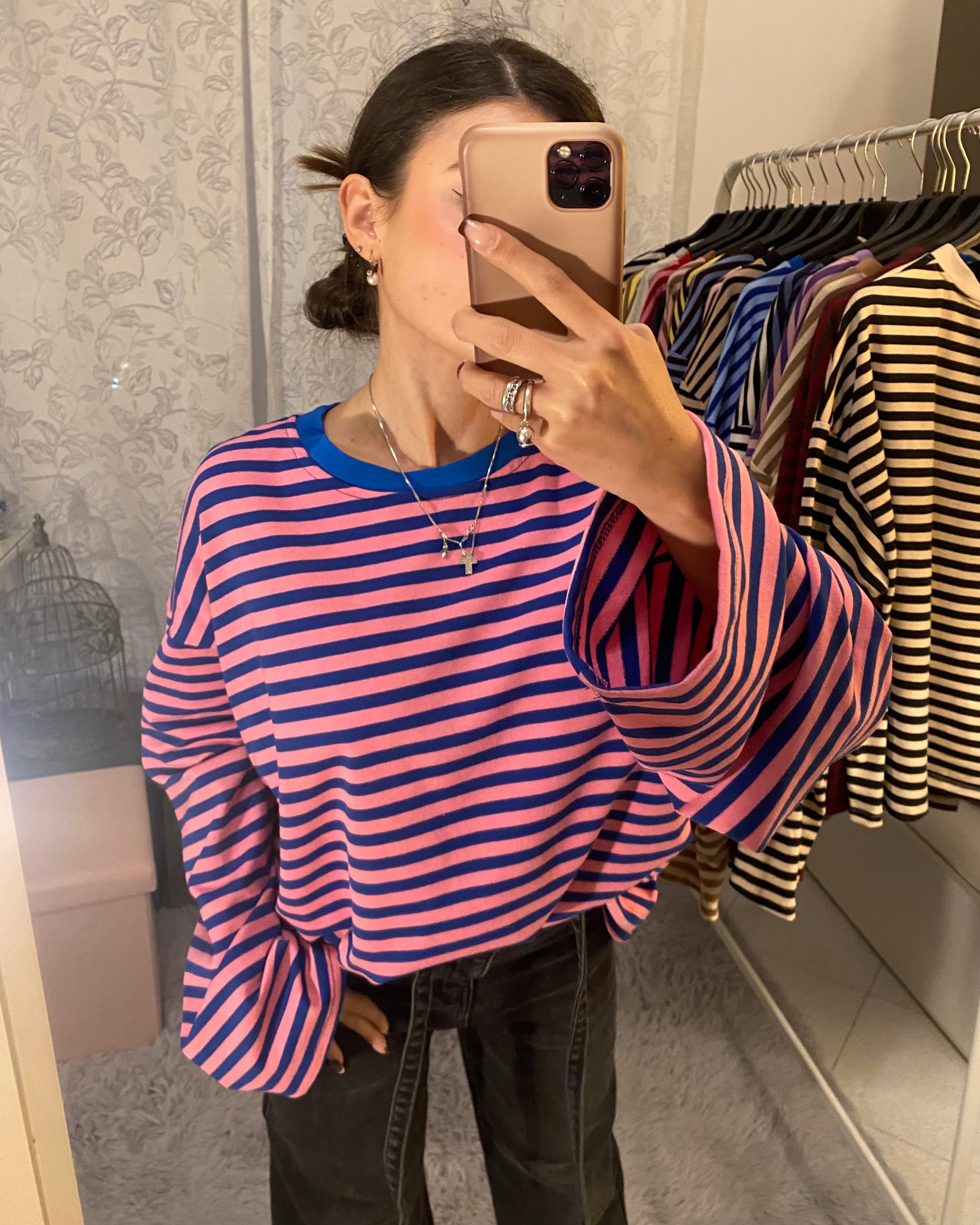 Shirt Starlet Blu elettrico/Fucsia