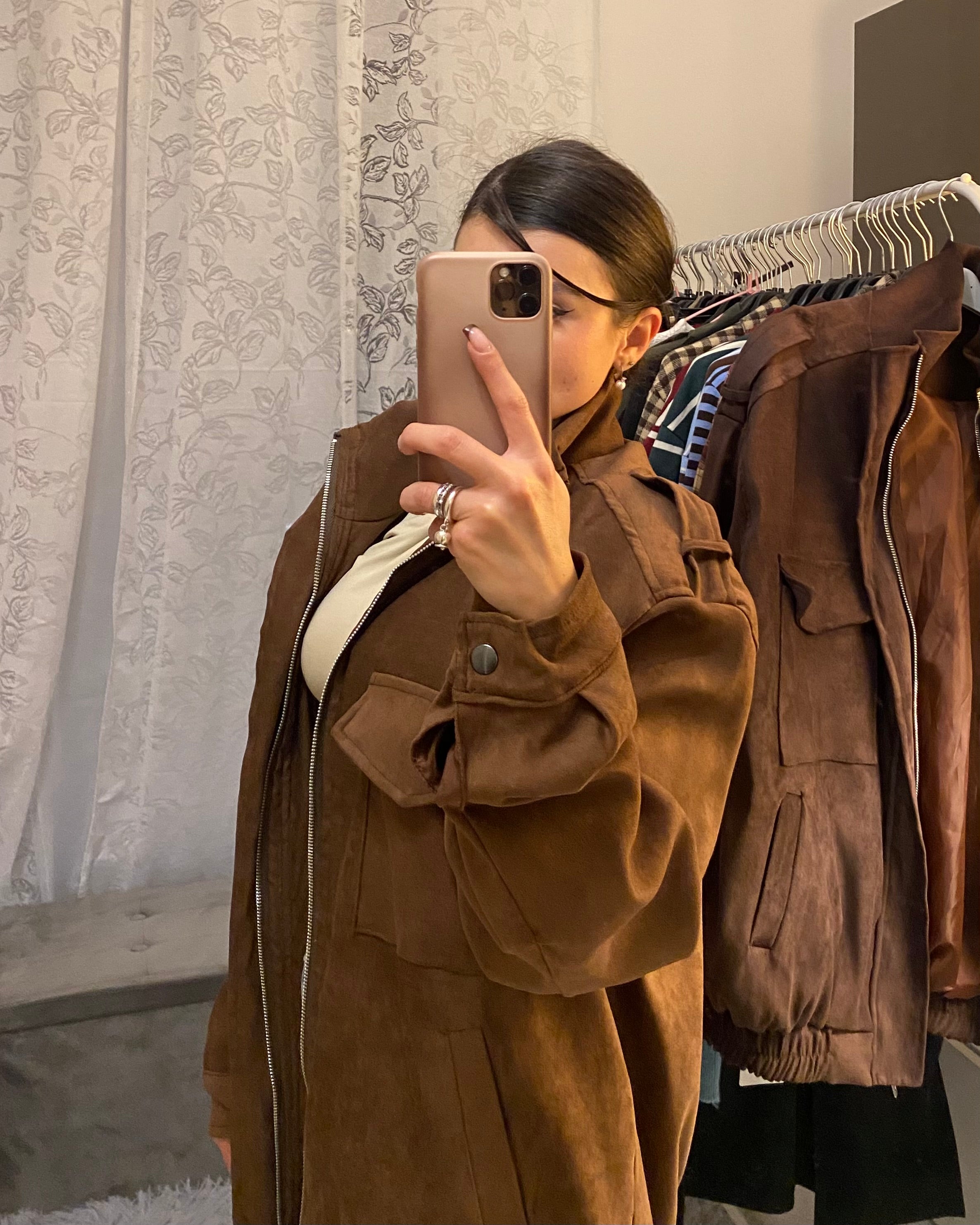 Giubbino di renna over Tabacco