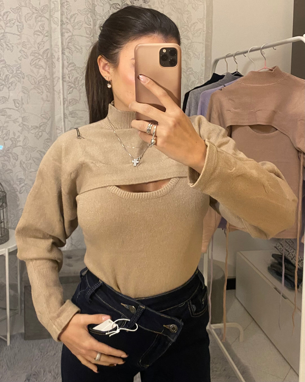 Coordinato Ginni beige