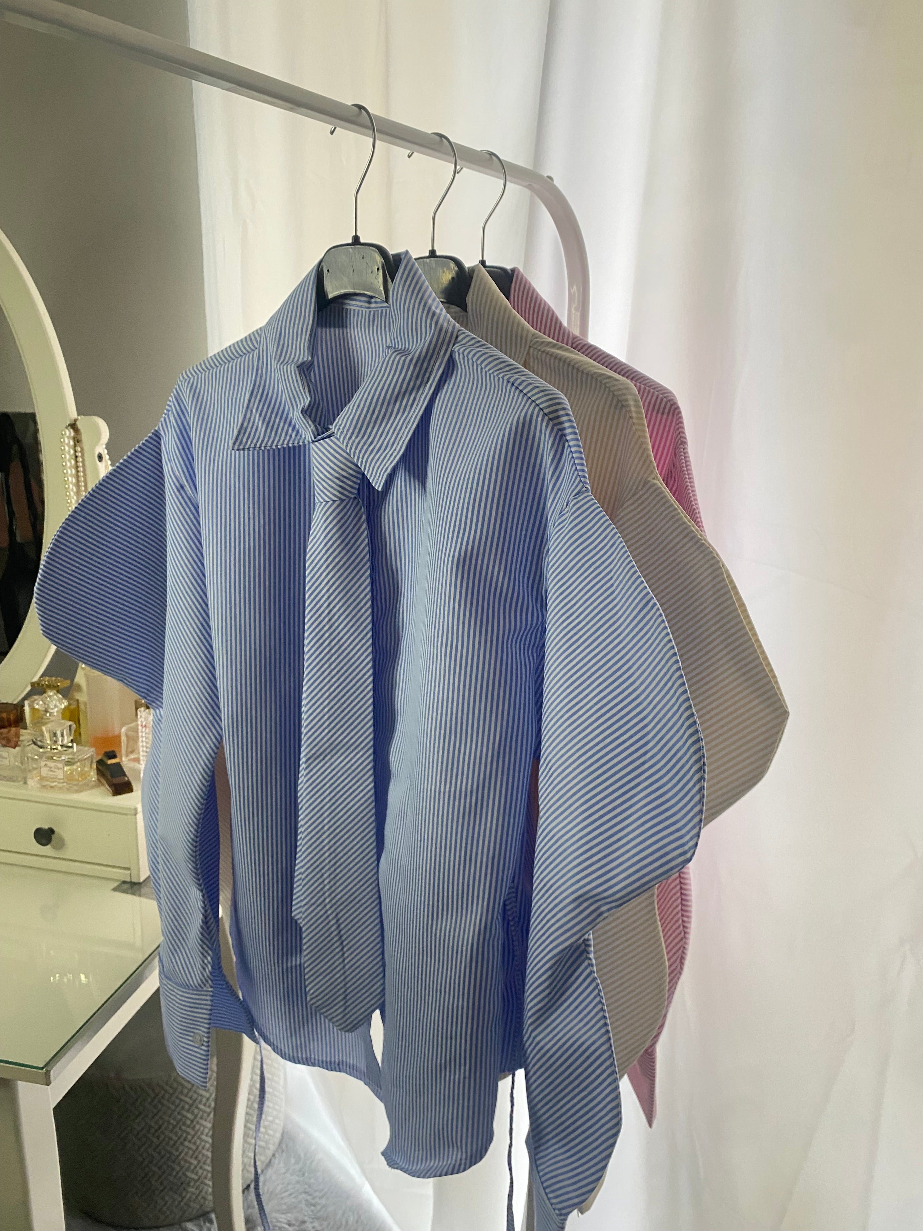 Camicia Maria celeste