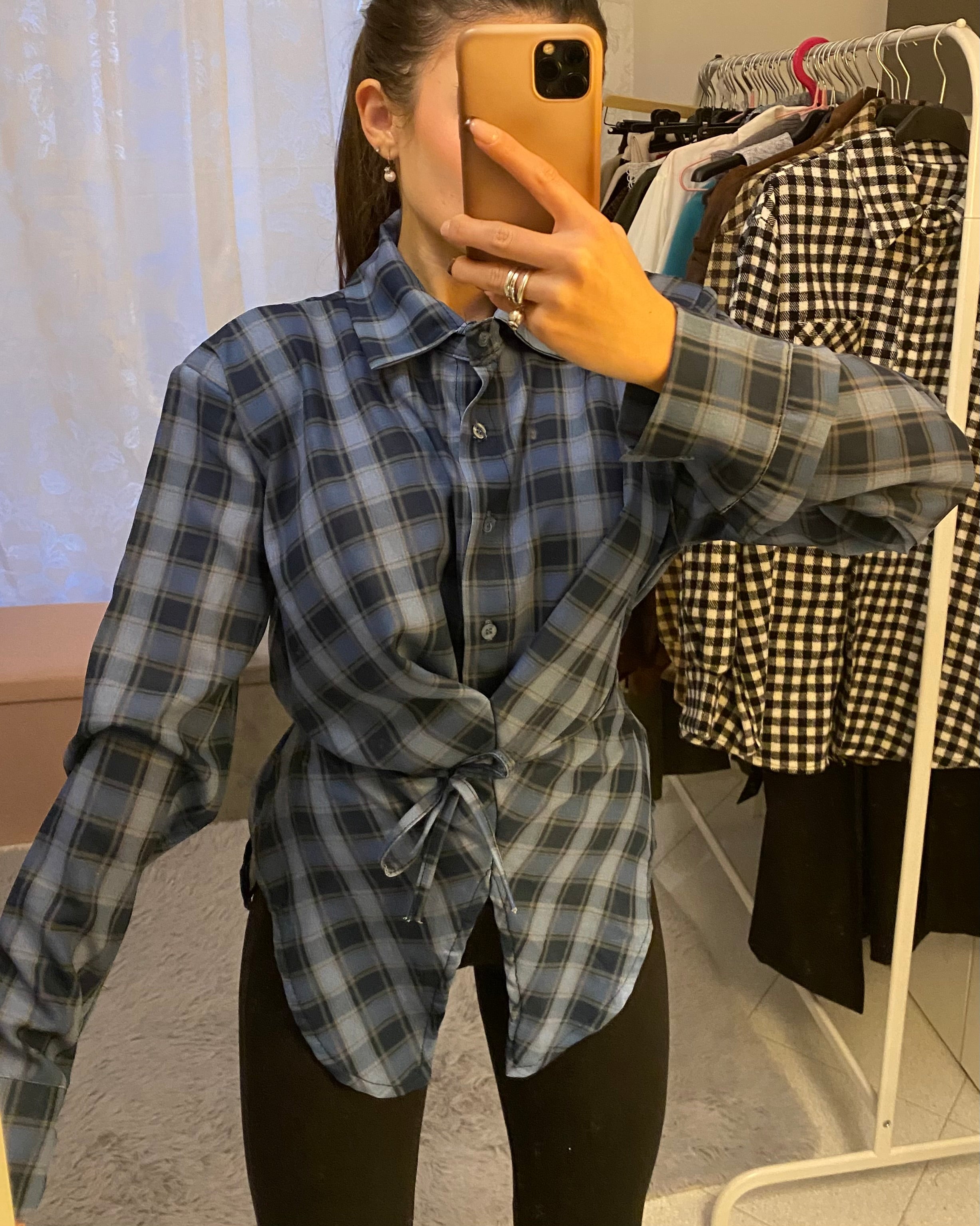 Camicia Anna celeste