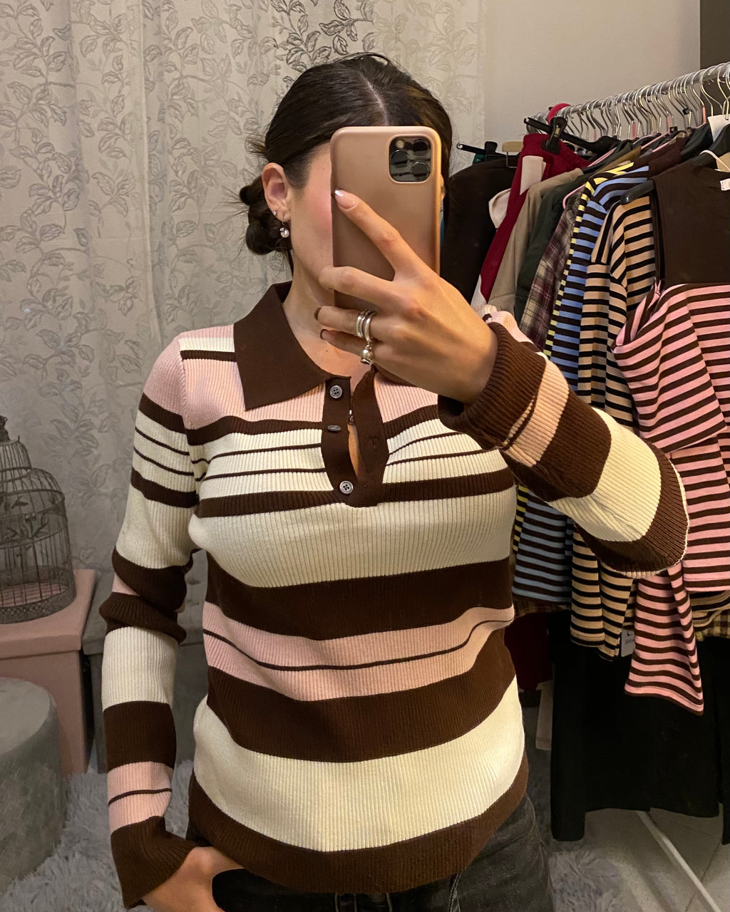 Maglioncino Pattipolo Rosa