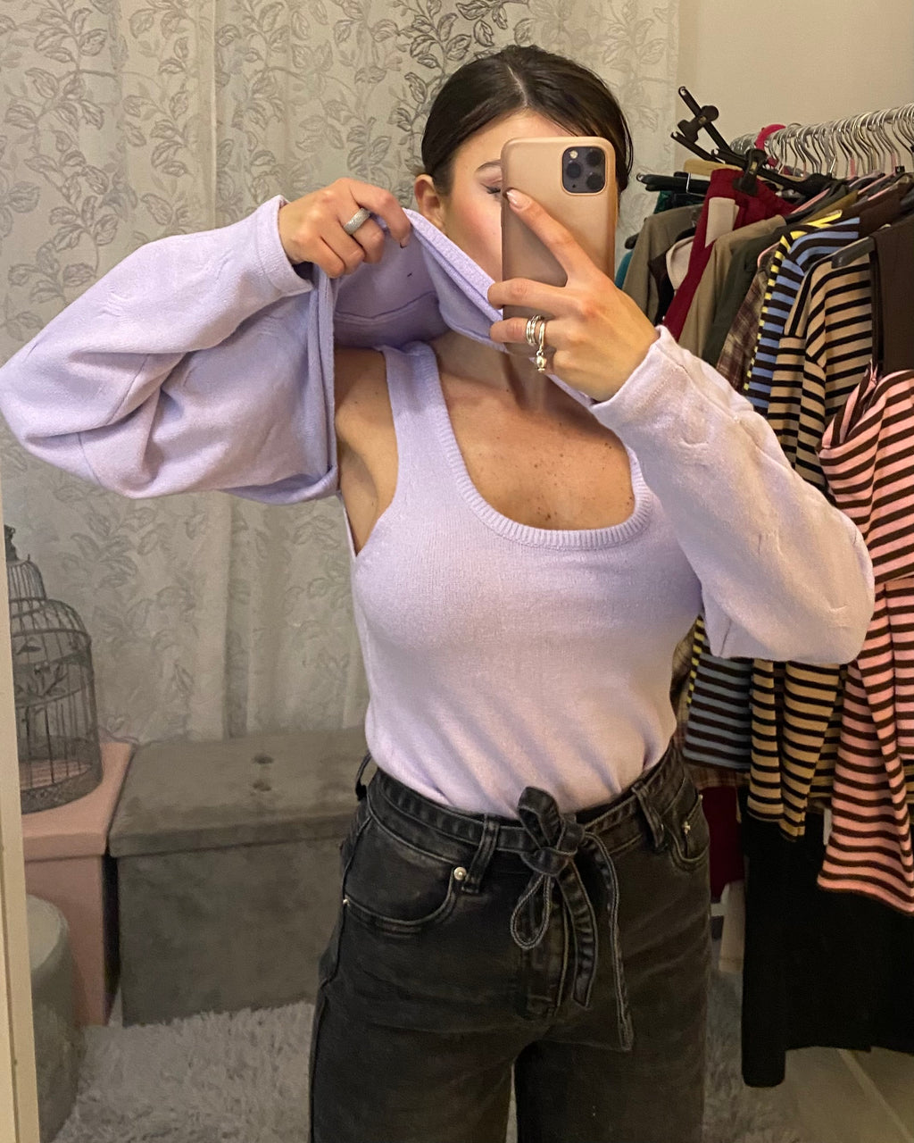 Coordinato Ginni lilla