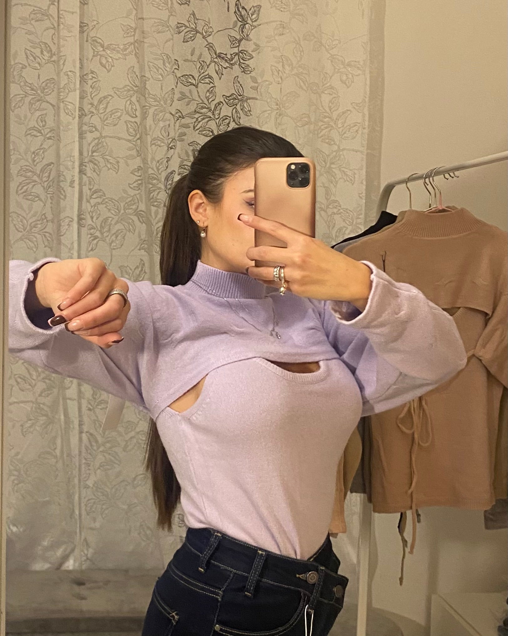 Coordinato Ginni lilla