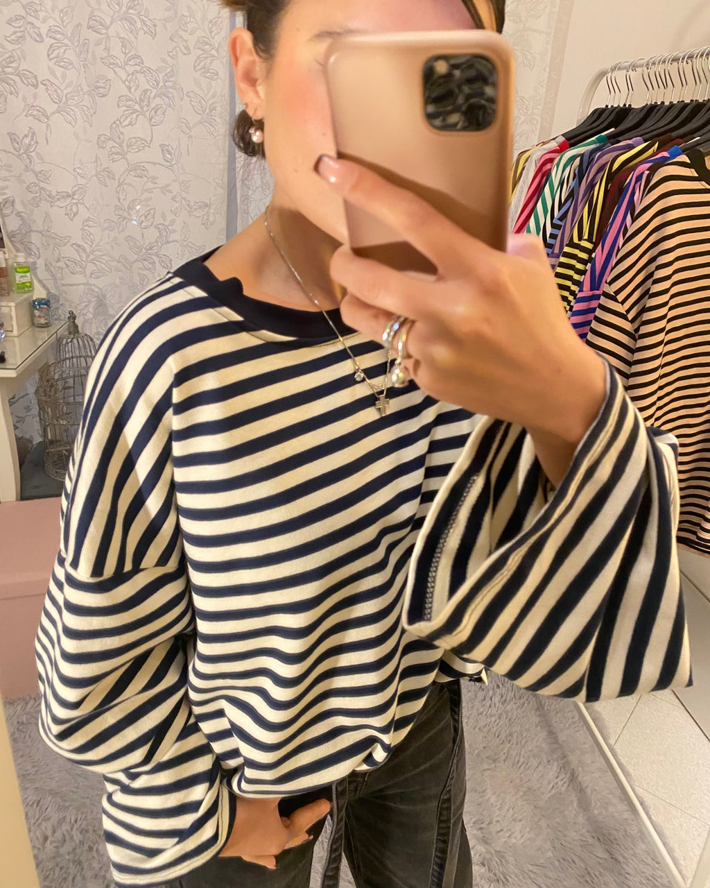 Shirt Starlet Blu notte/Bianca