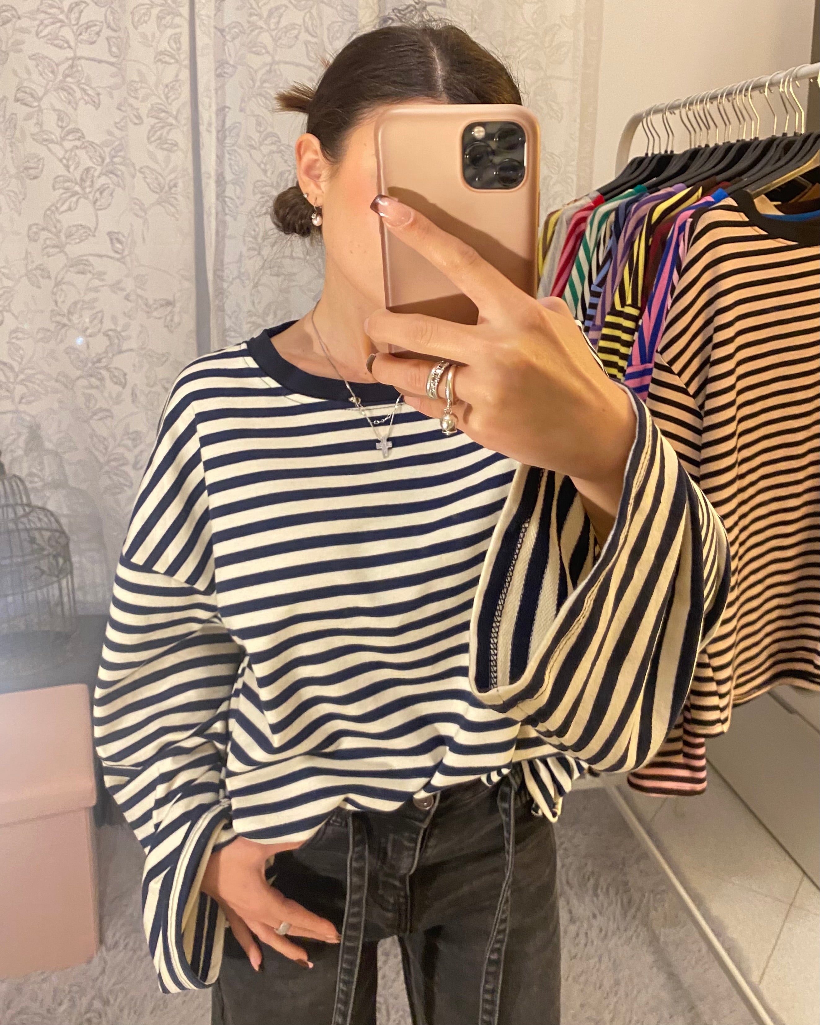 Shirt Starlet Blu notte/Bianca