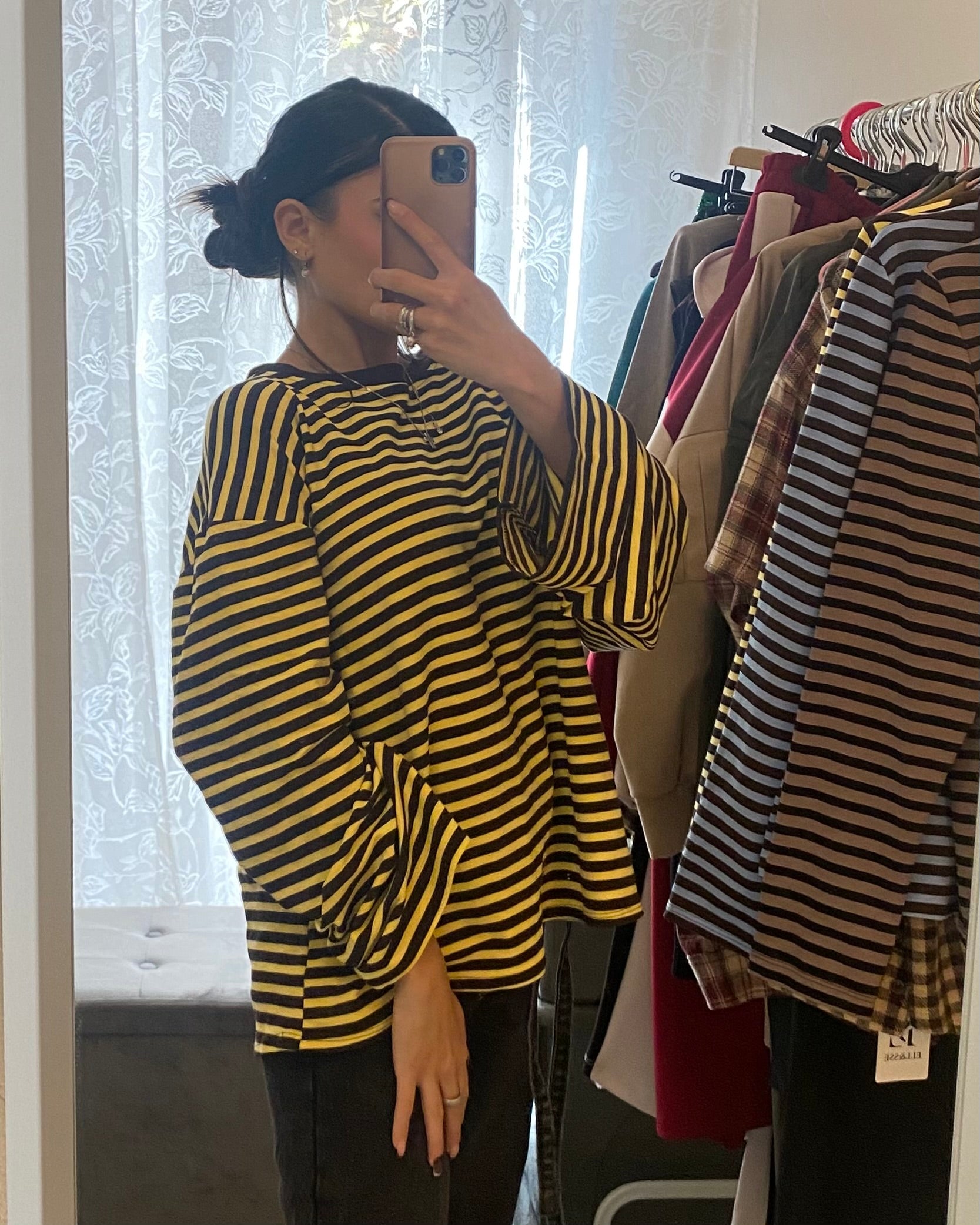 Shirt Starlet Gialla e marrone