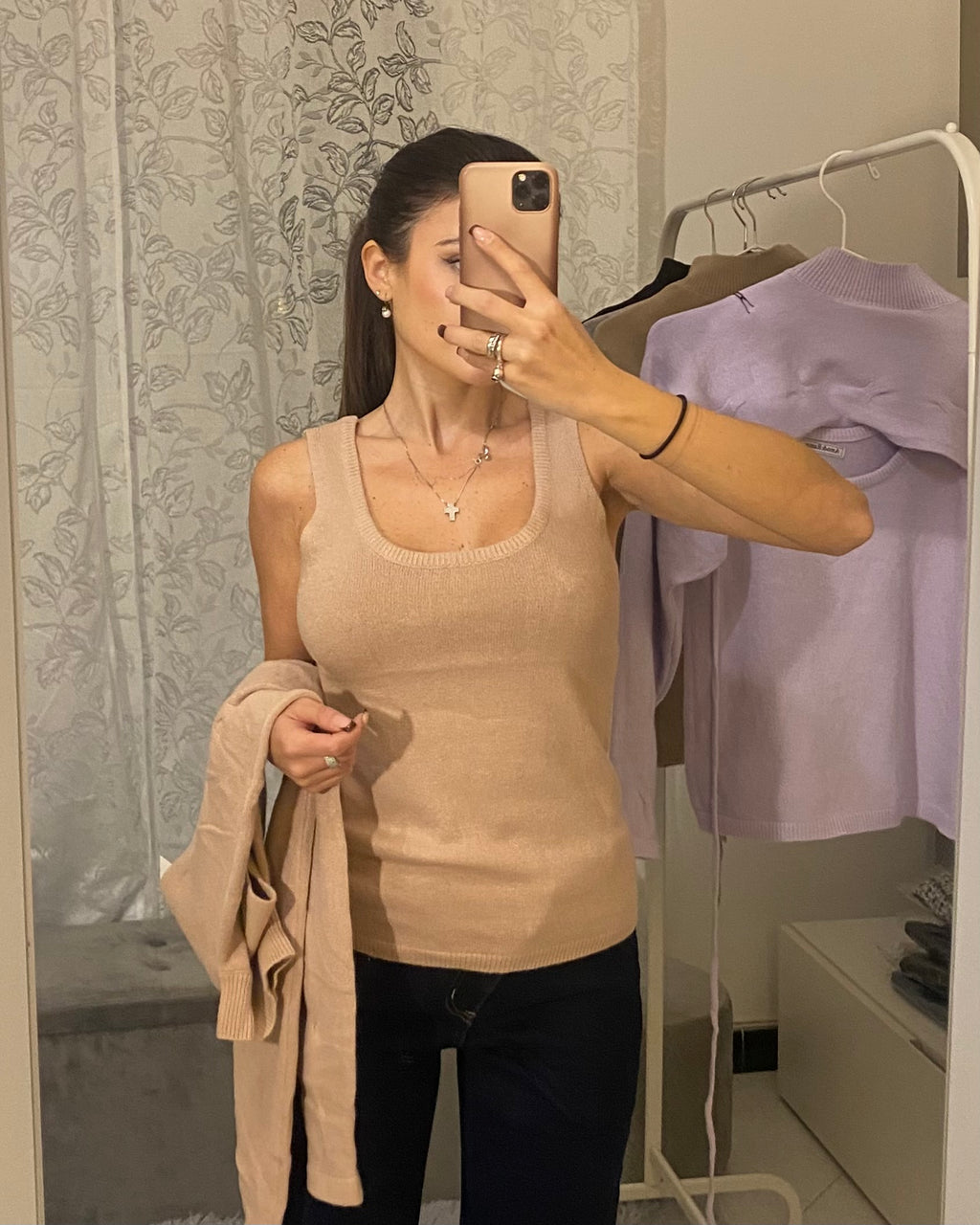 Coordinato Ginni cipria