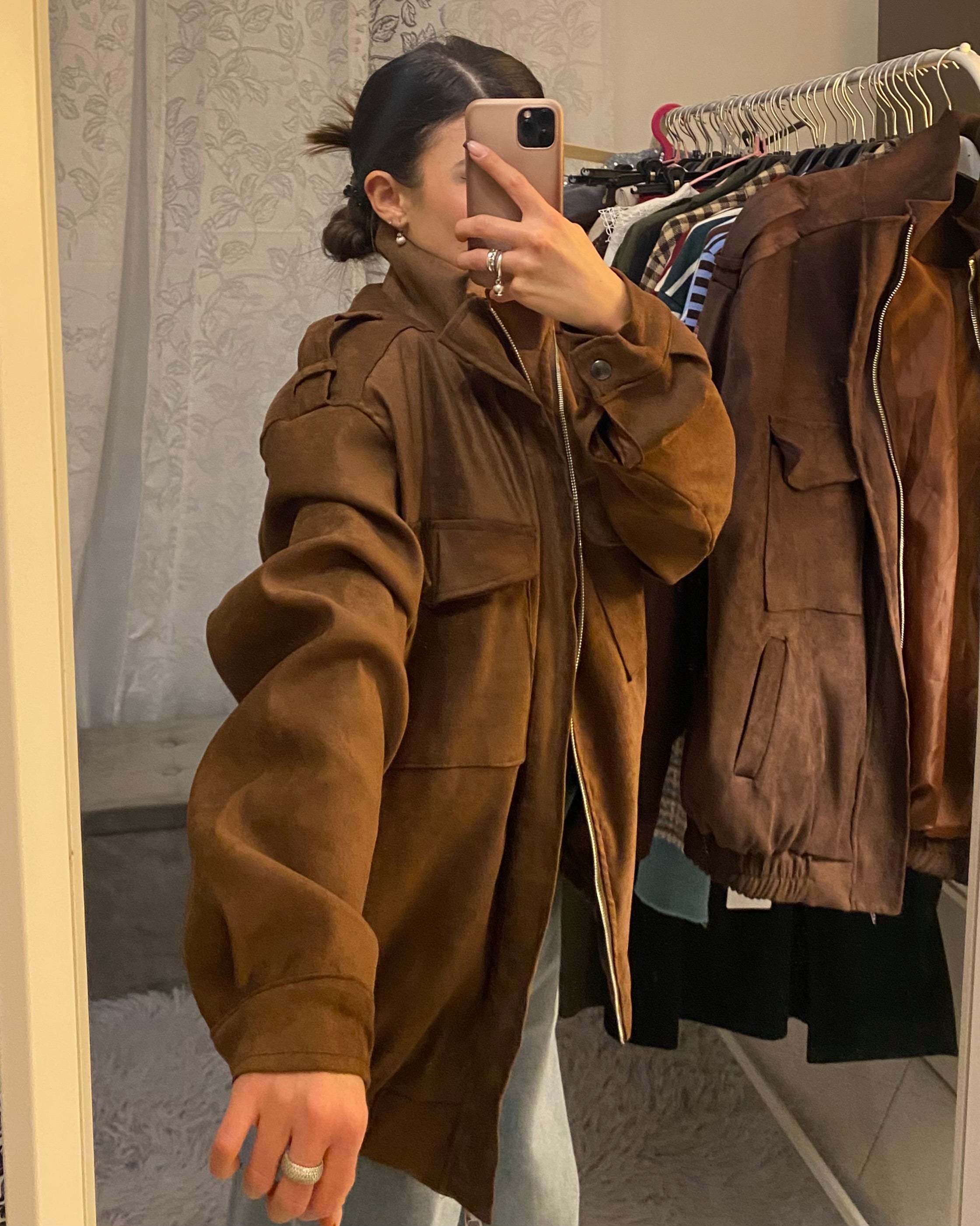 Giubbino di renna over Tabacco