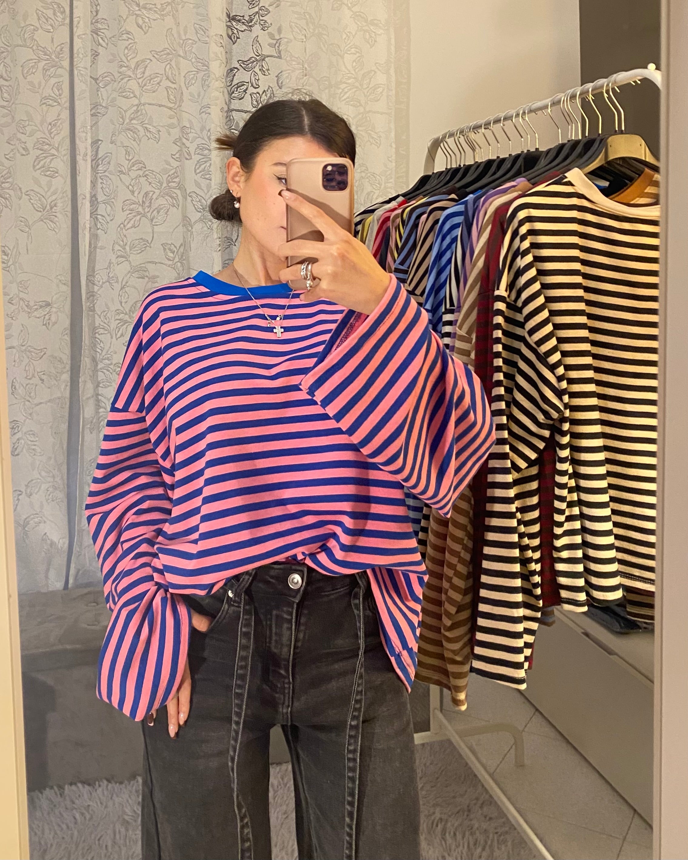 Shirt Starlet Blu elettrico/Fucsia