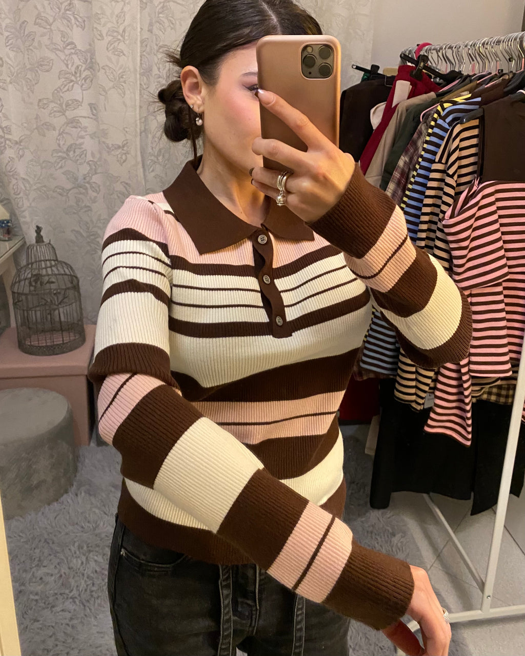 Maglioncino Pattipolo Rosa