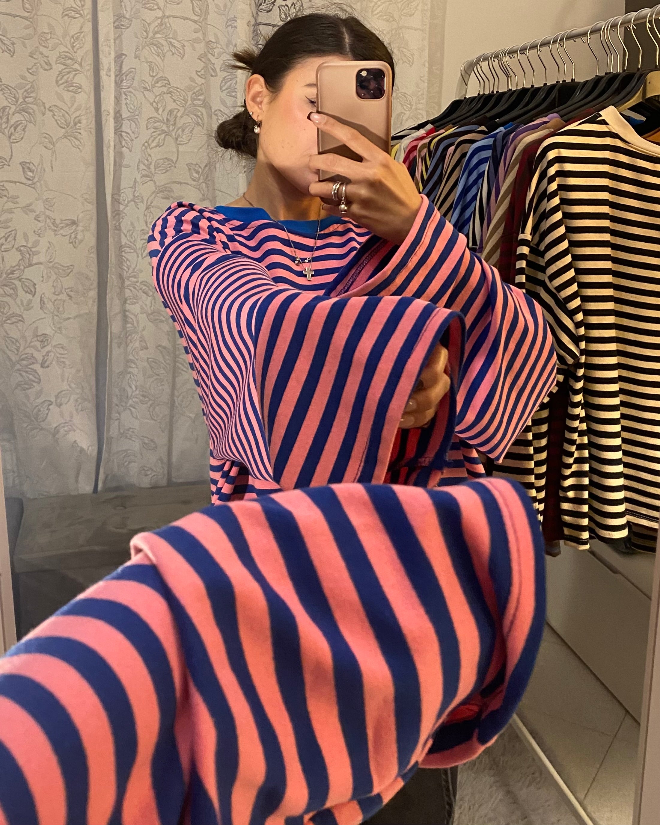 Shirt Starlet Blu elettrico/Fucsia