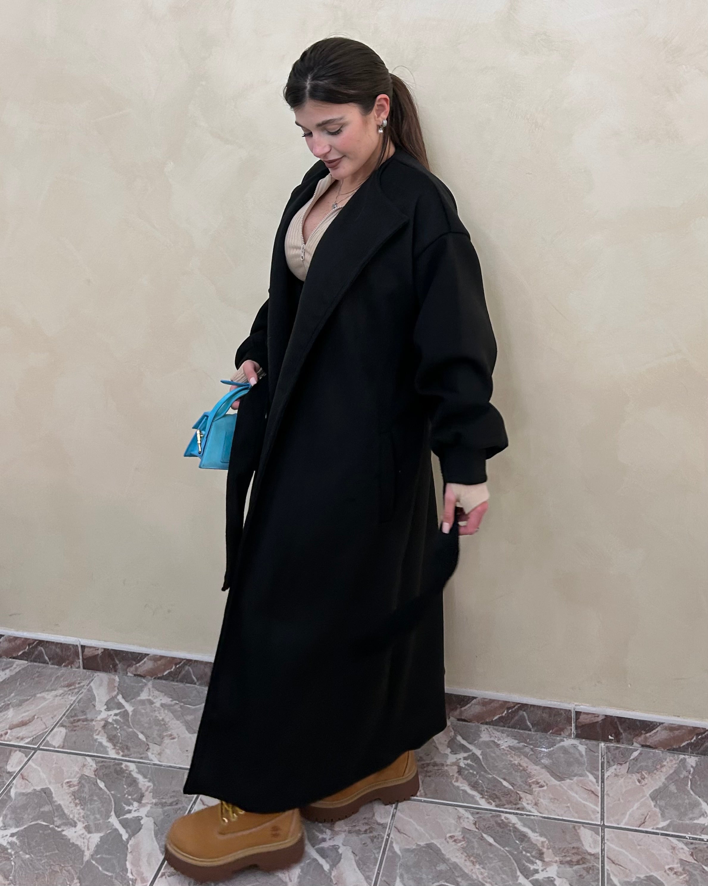 Cappotto Paz nero