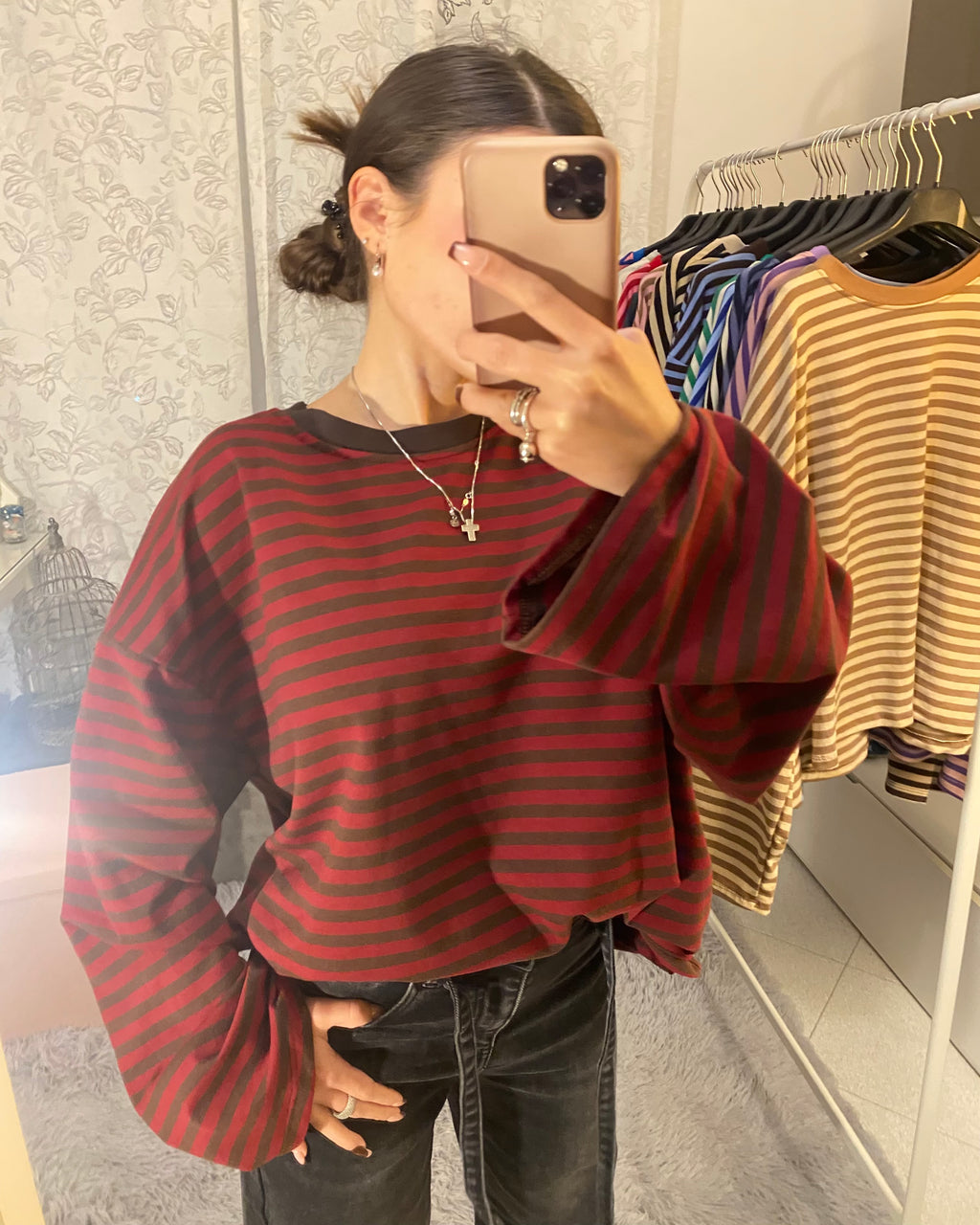 Shirt Starlet Marrone/Bordeaux